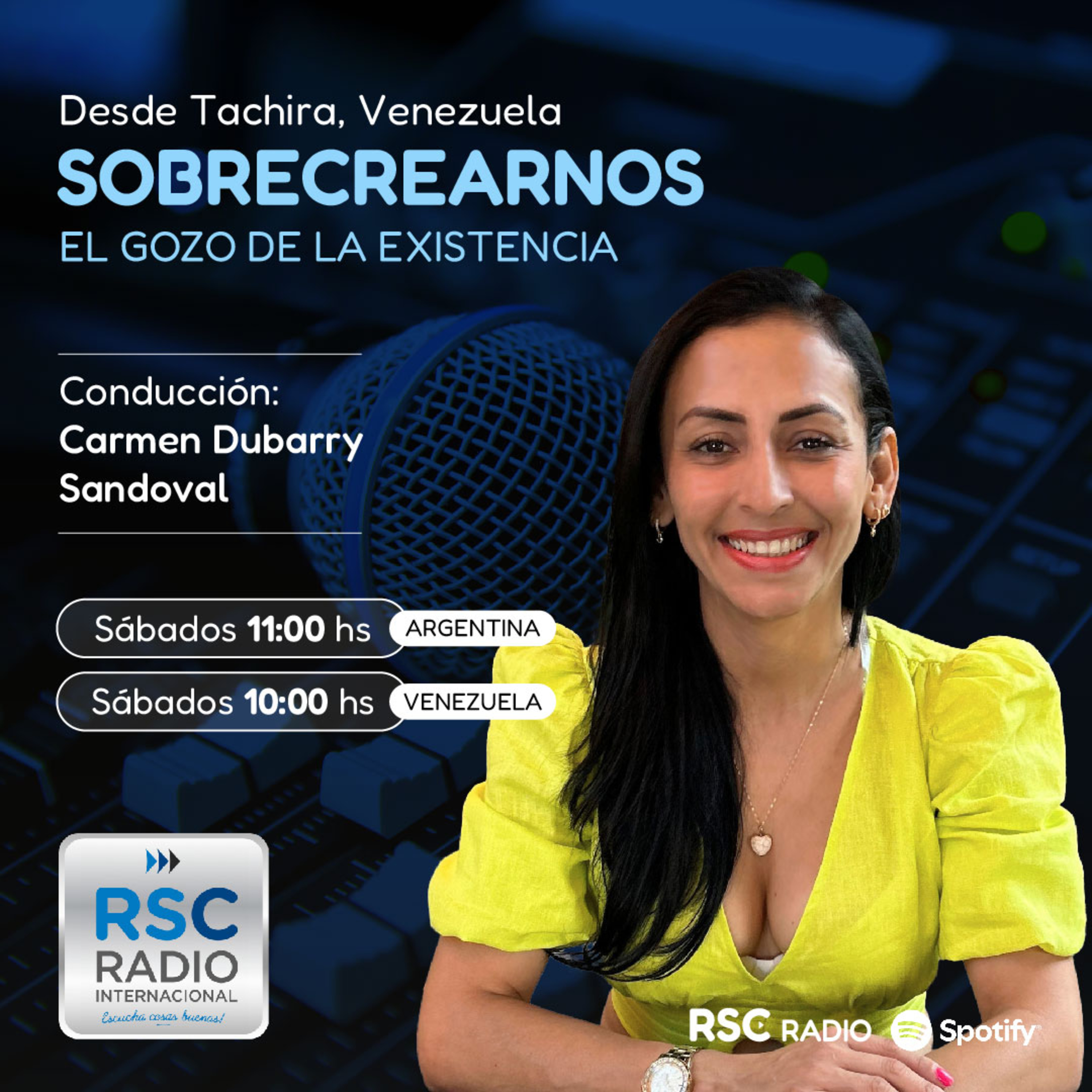 Carmen Dubarry Sandoval - Programa "Sobrecrearnos" - Sábado 29 de Marzo. 