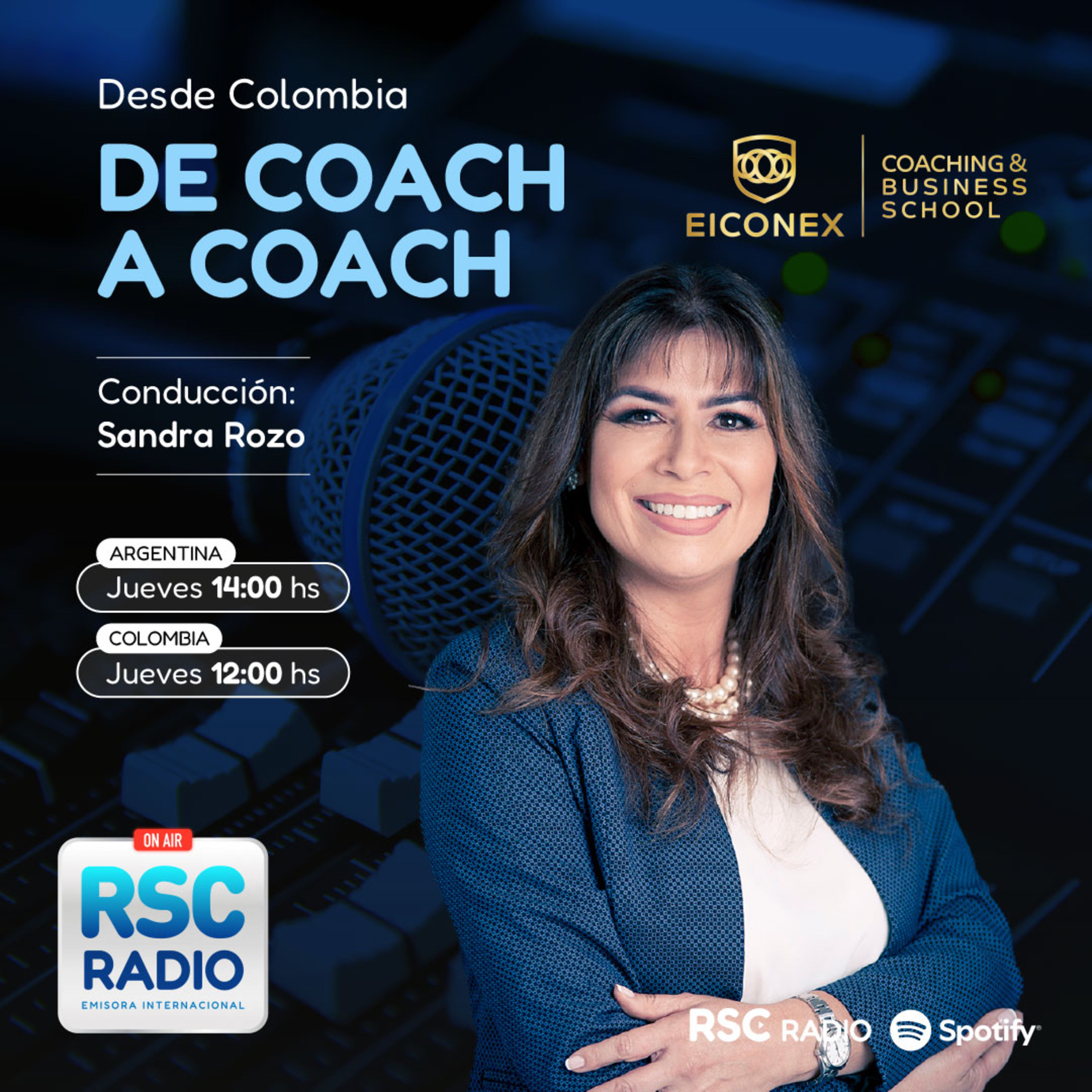 DE COACH A CHOACH | Sandra Rozo | Jueves 9 de Octubre