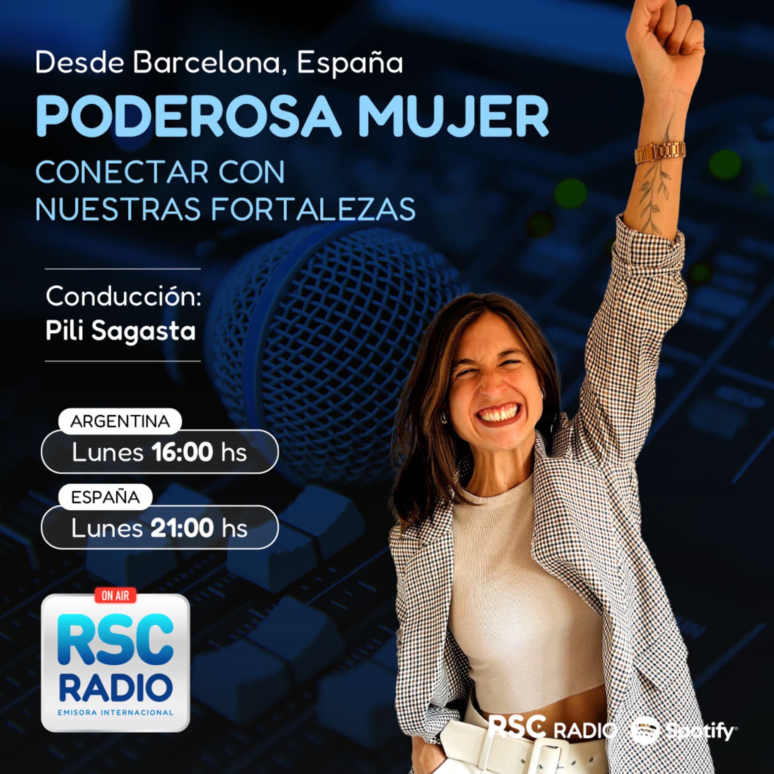 PODEROSA MUJER | Pili Sagasta | Lunes 17 de Noviembre PODEROSA MUJER | Pili Sagasta | Lunes 17 de Noviembre