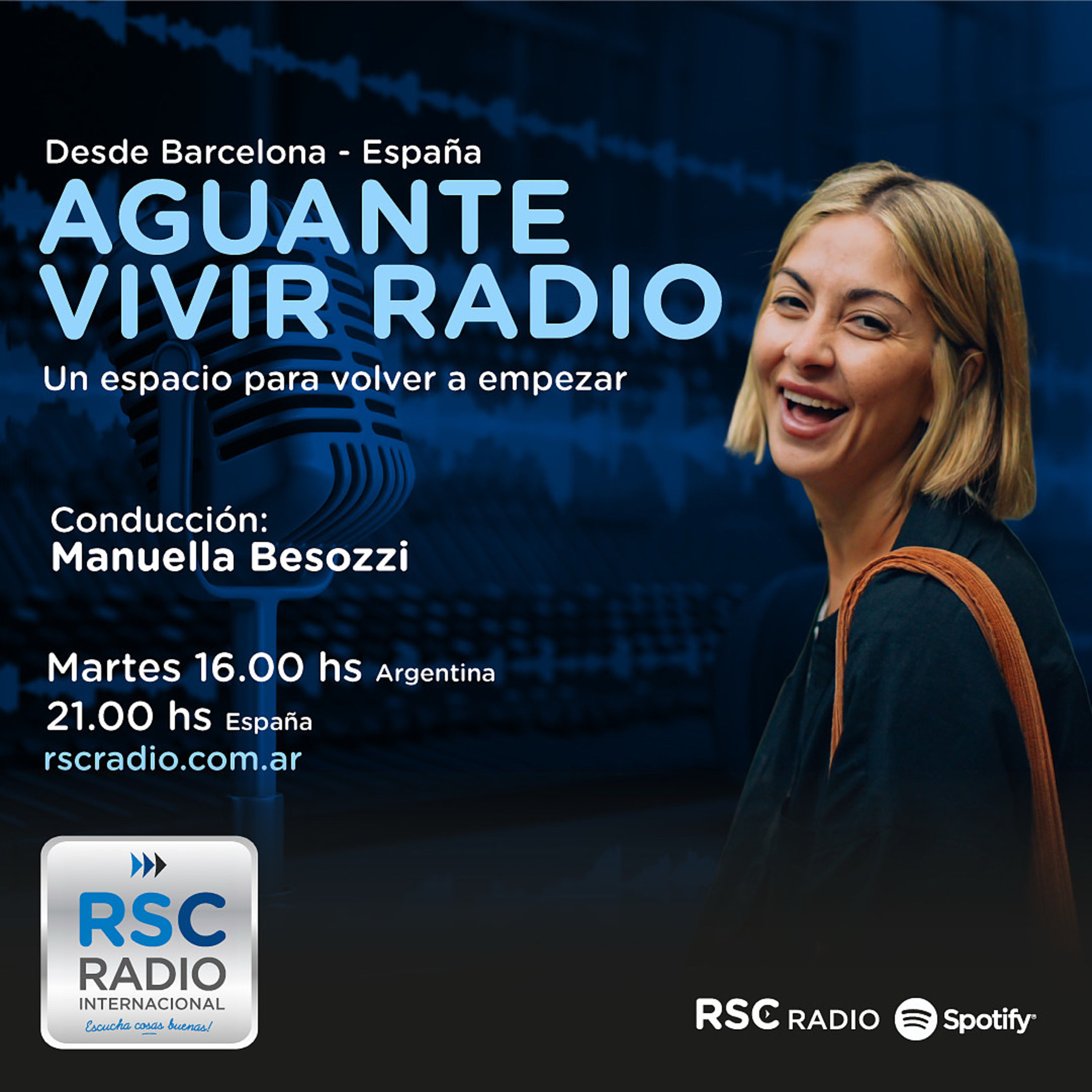 AGUANTE VIVIR RADIO | Manuela Besozzi | Martes 18 de Noviembre AGUANTE VIVIR RADIO | Manuela Besozzi | Martes 18 de Noviembre