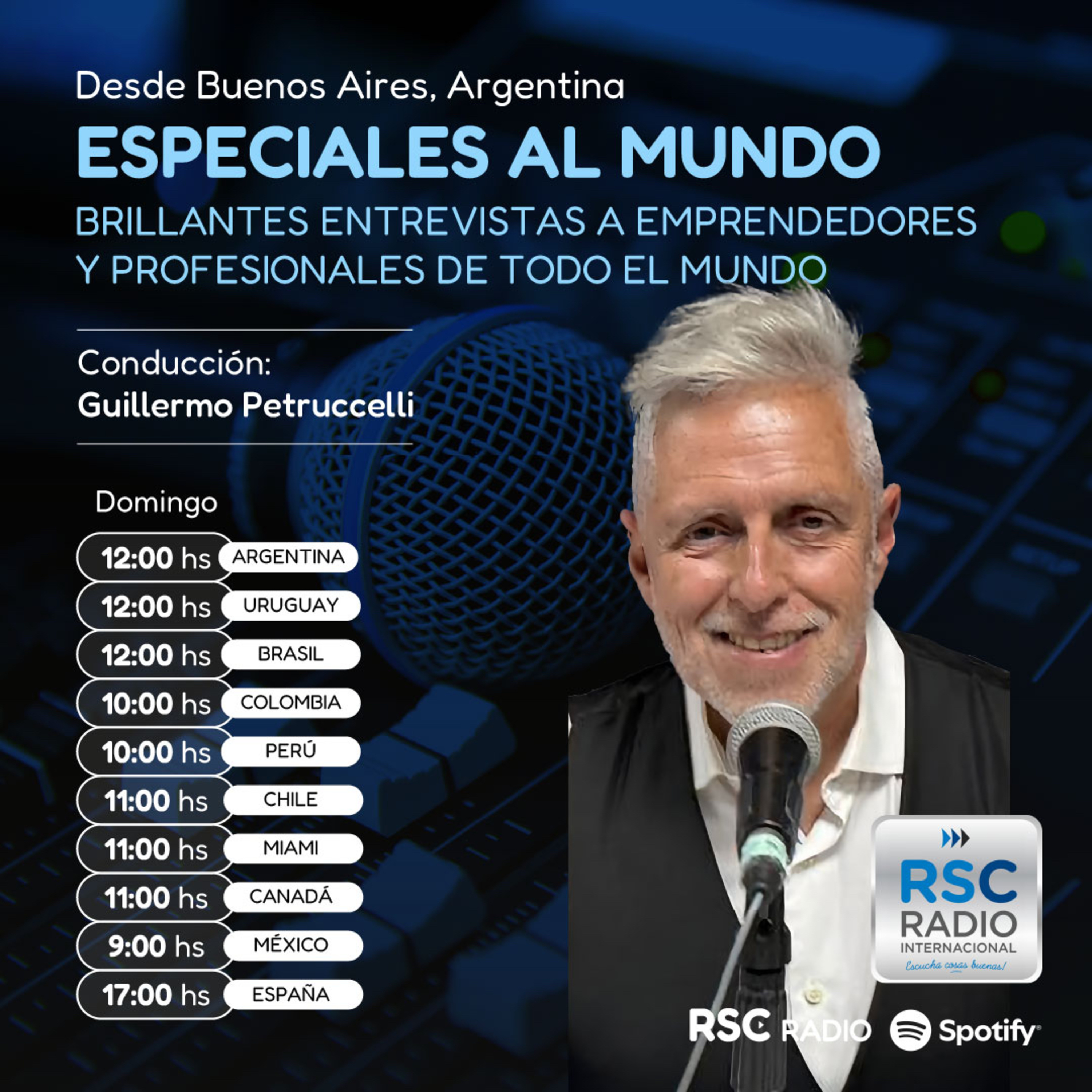 ESPECIALES AL MUNDO | Guillermo Petruccelli | Domingo 30 de Noviembre episode artwork
