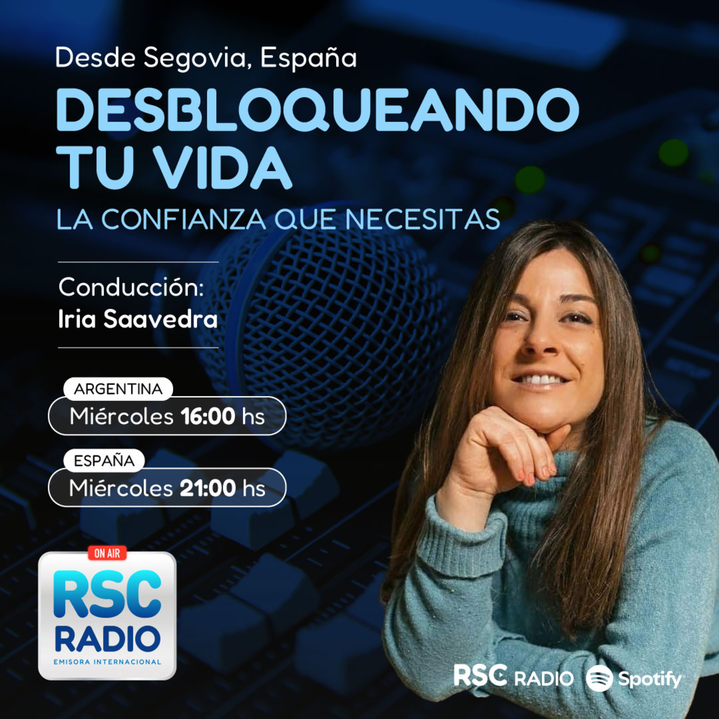 DESBLOQUEANDO TU VIDA | Iria Saavedra | Miércoles 21 de Enero episode artwork