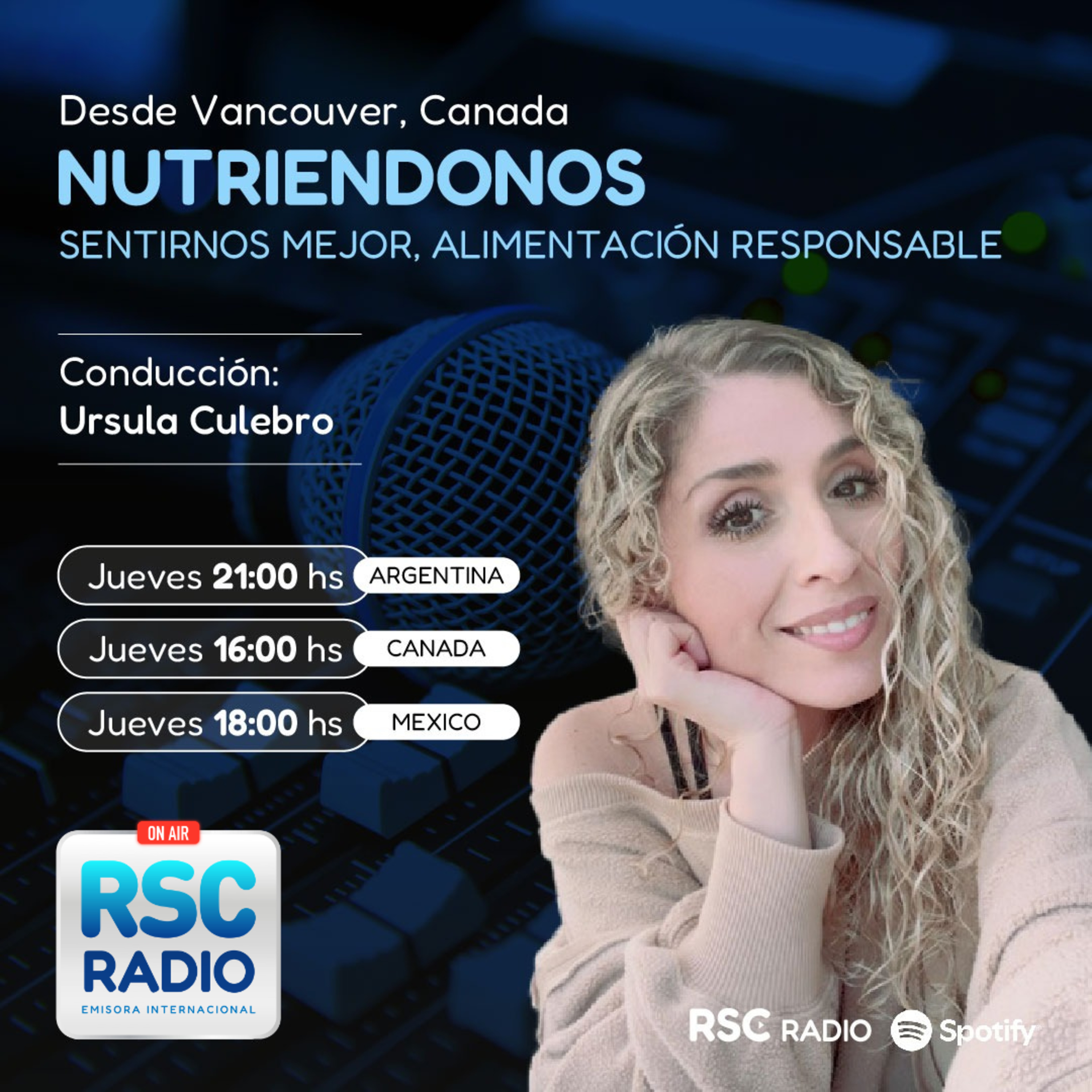 NUTRIÉNDONOS | Ursula Culebro | Jueves 26 de Febrero episode artwork