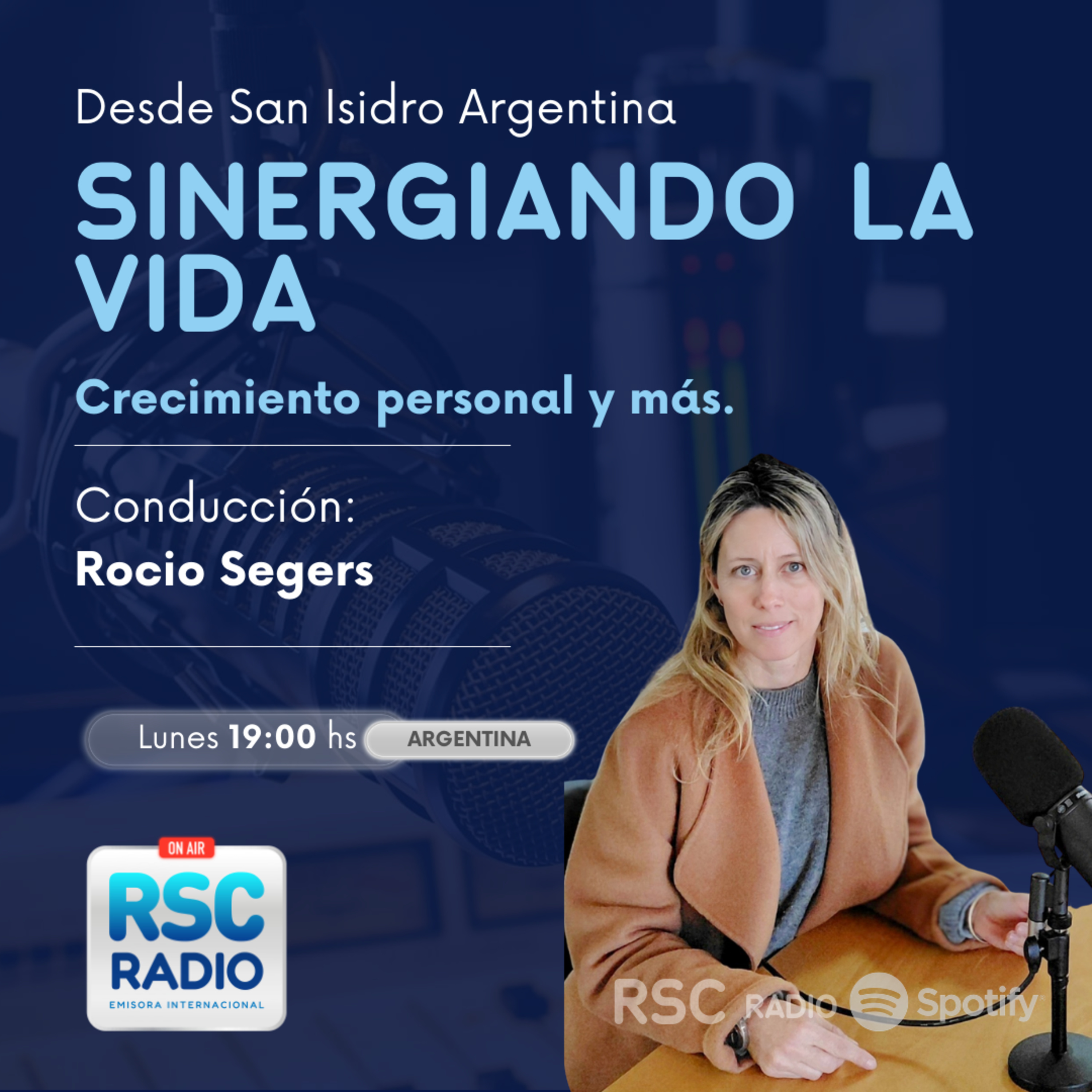 SINERGIANDO LA VIDA | Rocio Segers | Lunes 2 de Marzo episode artwork