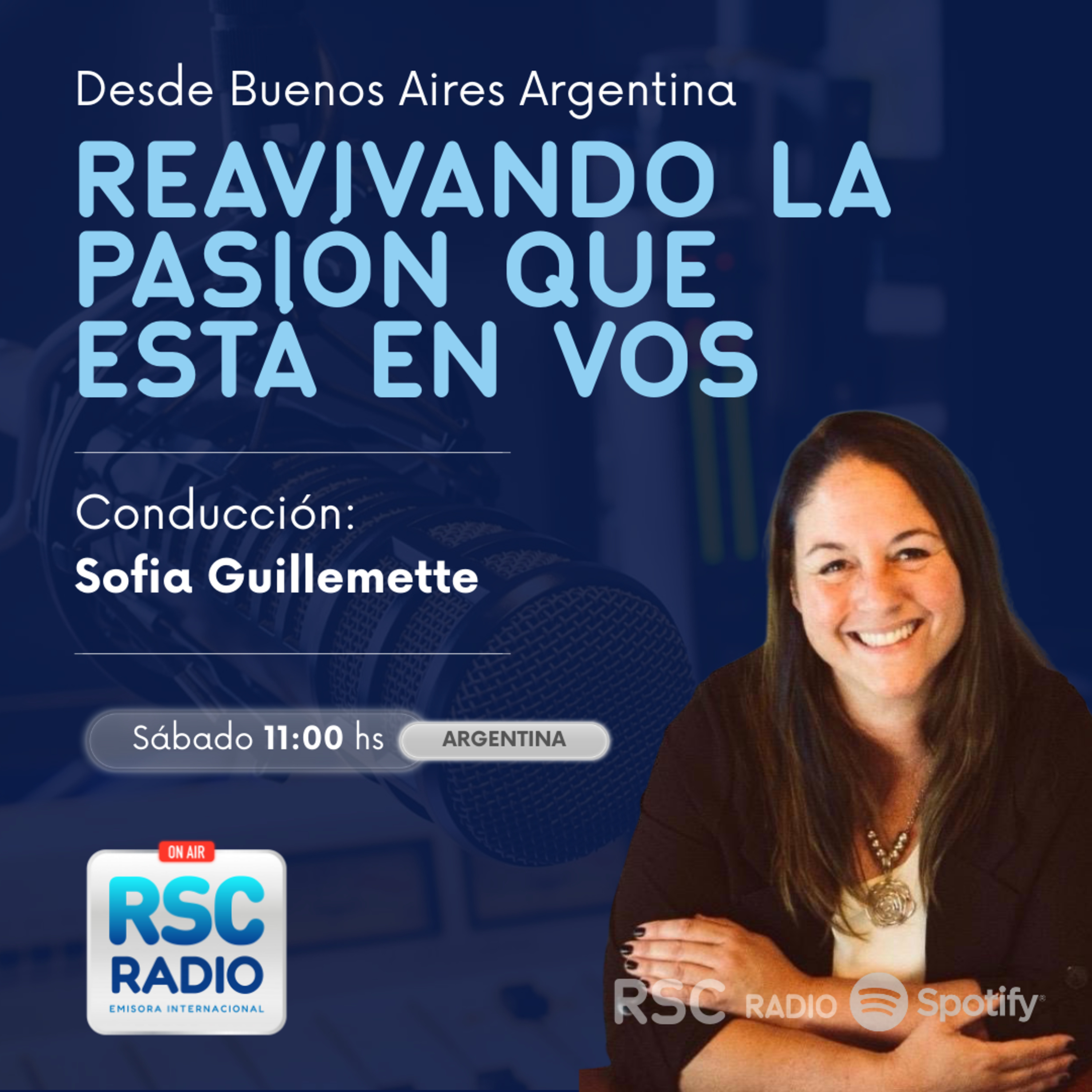 REAVIVANDO LA PASION QUE ESTÁ EN VOS |Sofía Guillemette | Sábado 7 de Marzo episode artwork