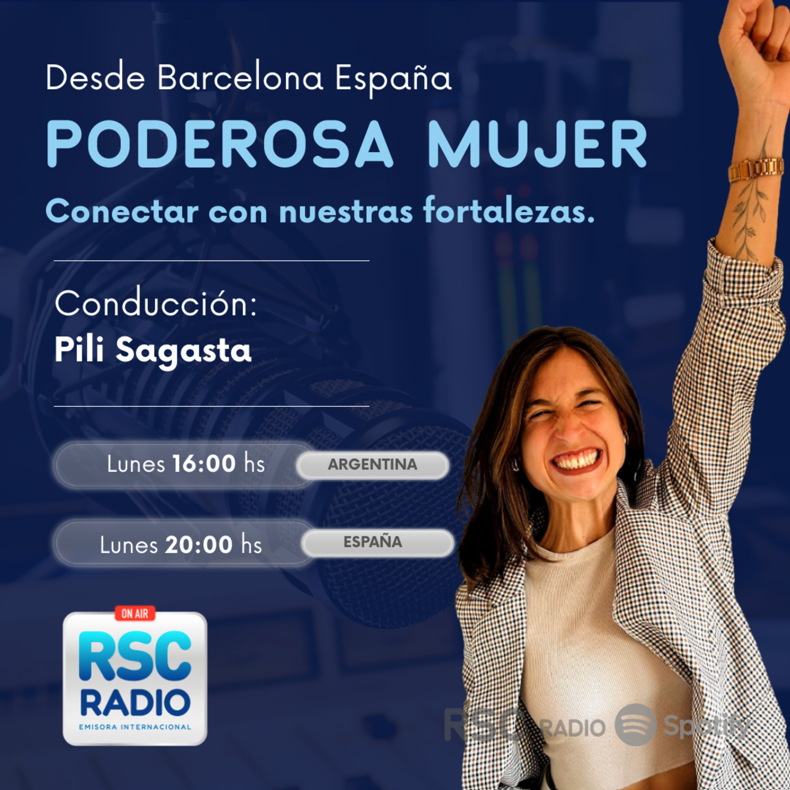 PODEROSA MUJER | Pili Sagasta | Lunes 16 de Marzo episode artwork