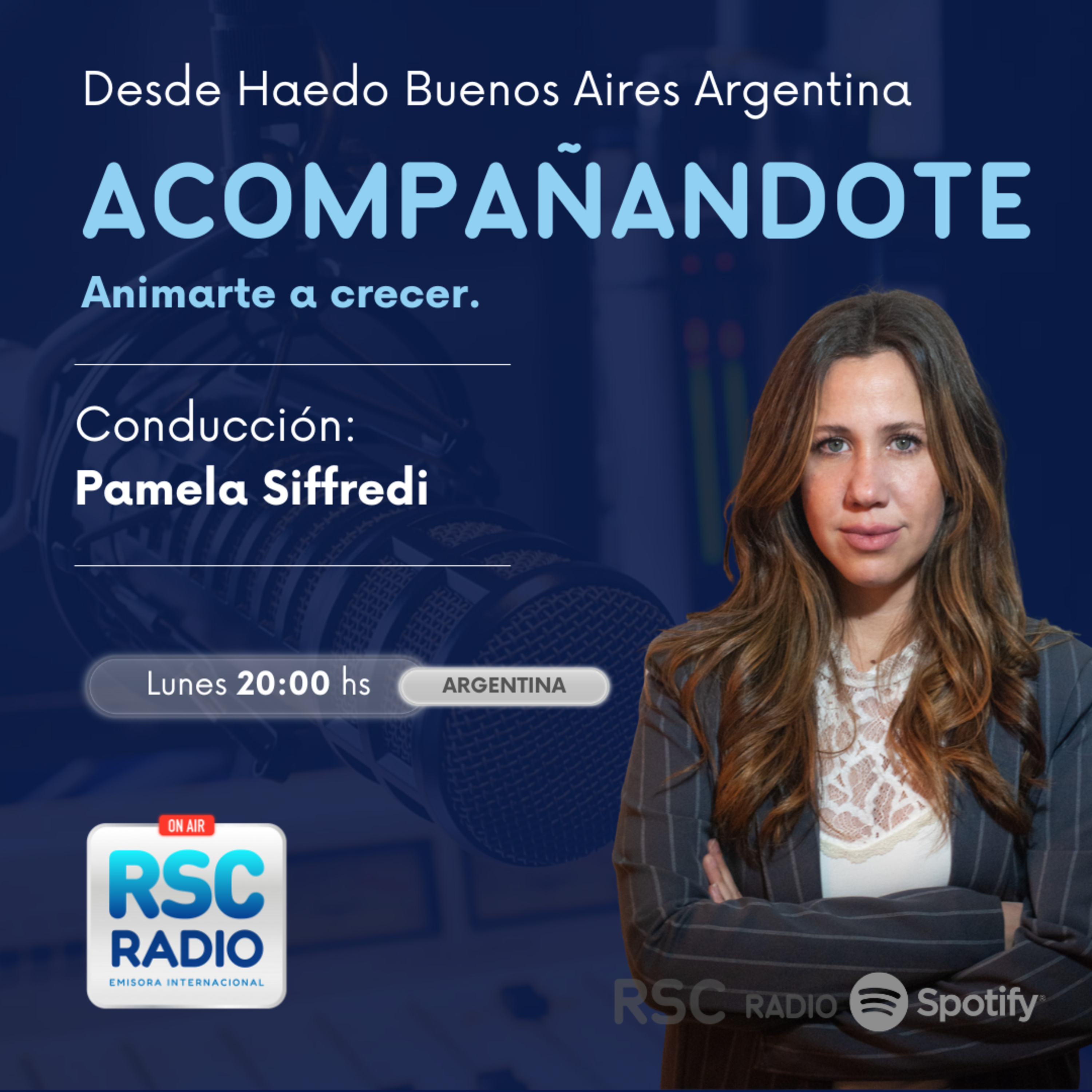 ACOMPAÑANDOTE| Pamela Siffredi | Lunes 23 de Marzo episode artwork