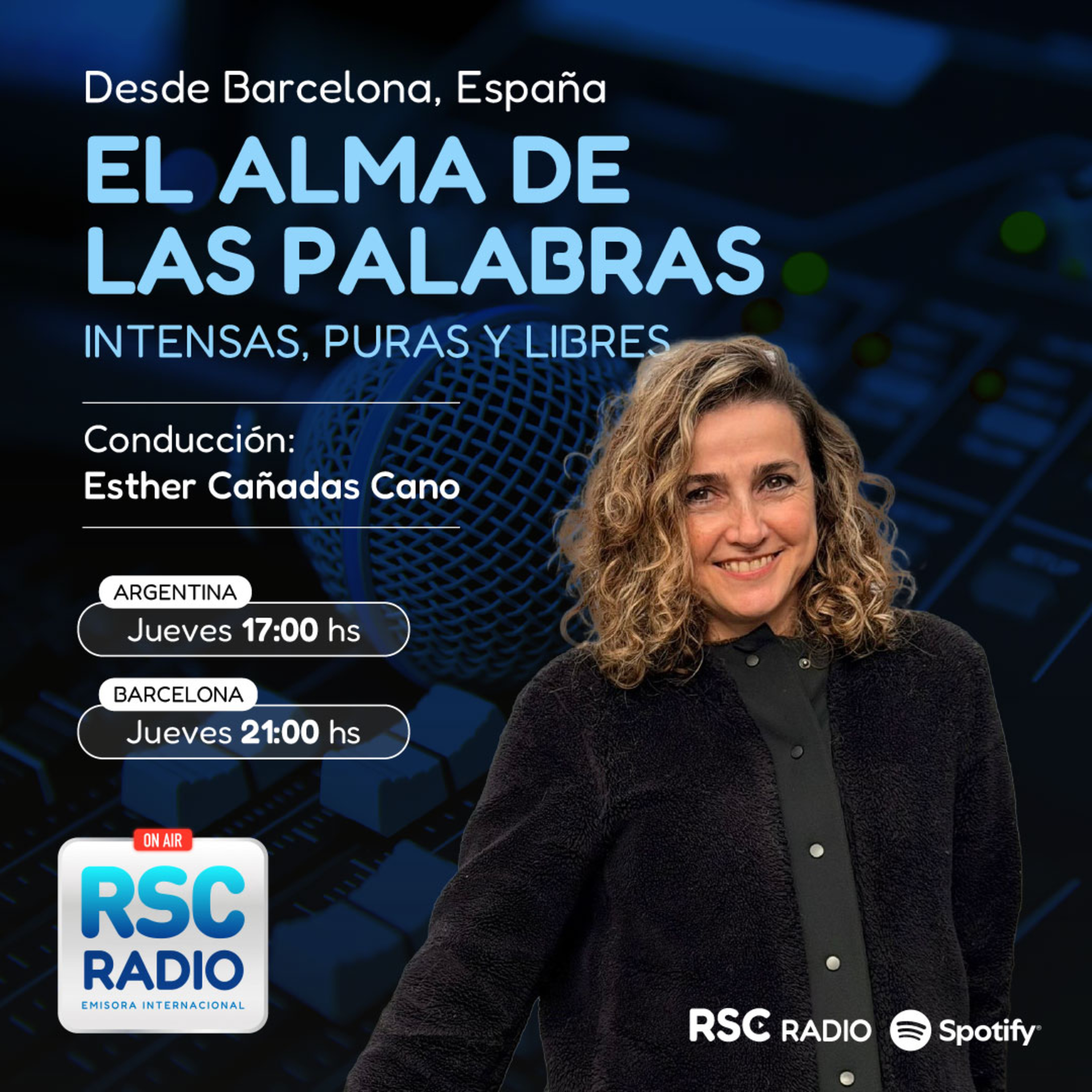 EL ALMA DE LAS PALABRAS | Esther Cañadas Cano | Jueves 26 de Marzo episode artwork