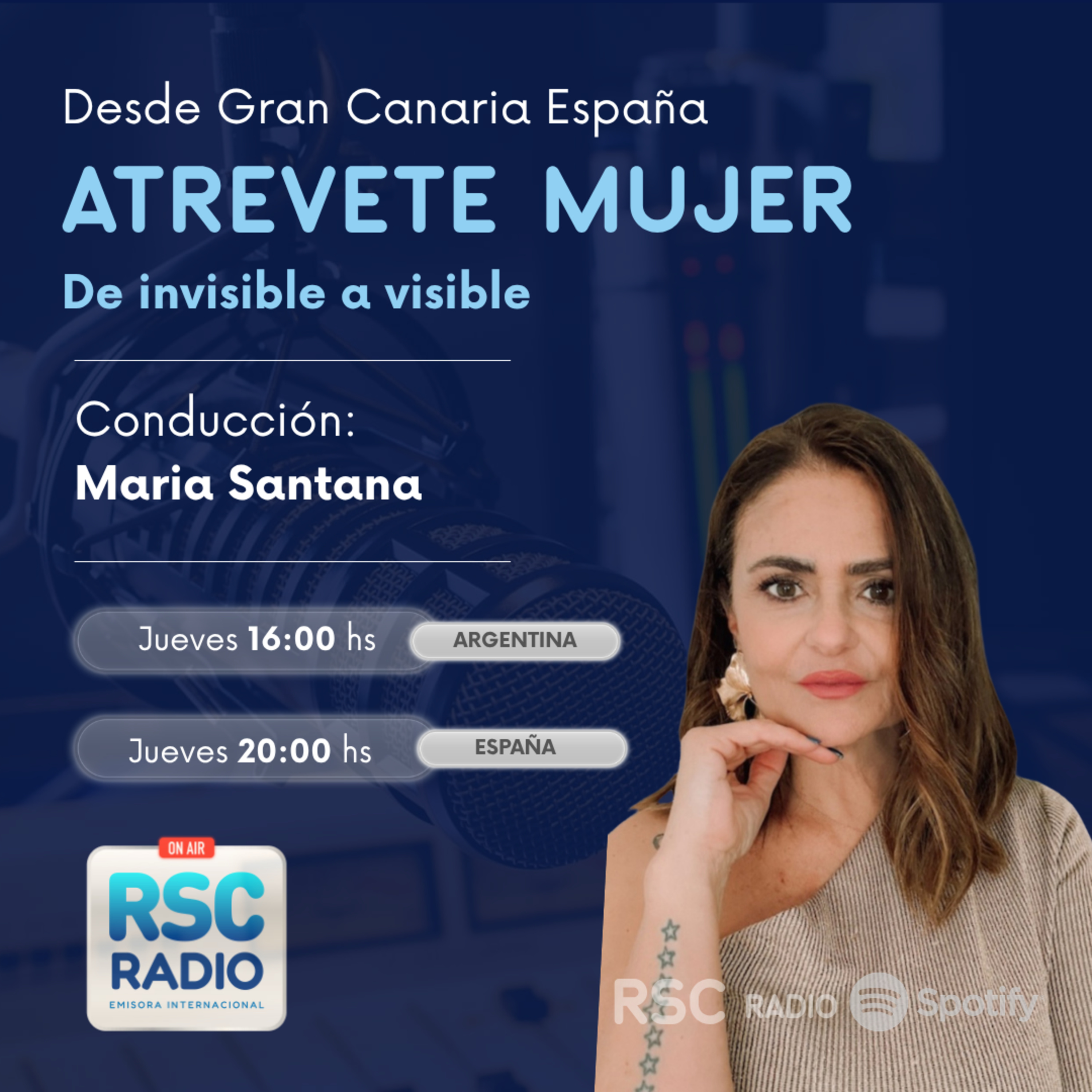 ATREVETE MUJER | María Santana | Jueves 9 de abril episode artwork