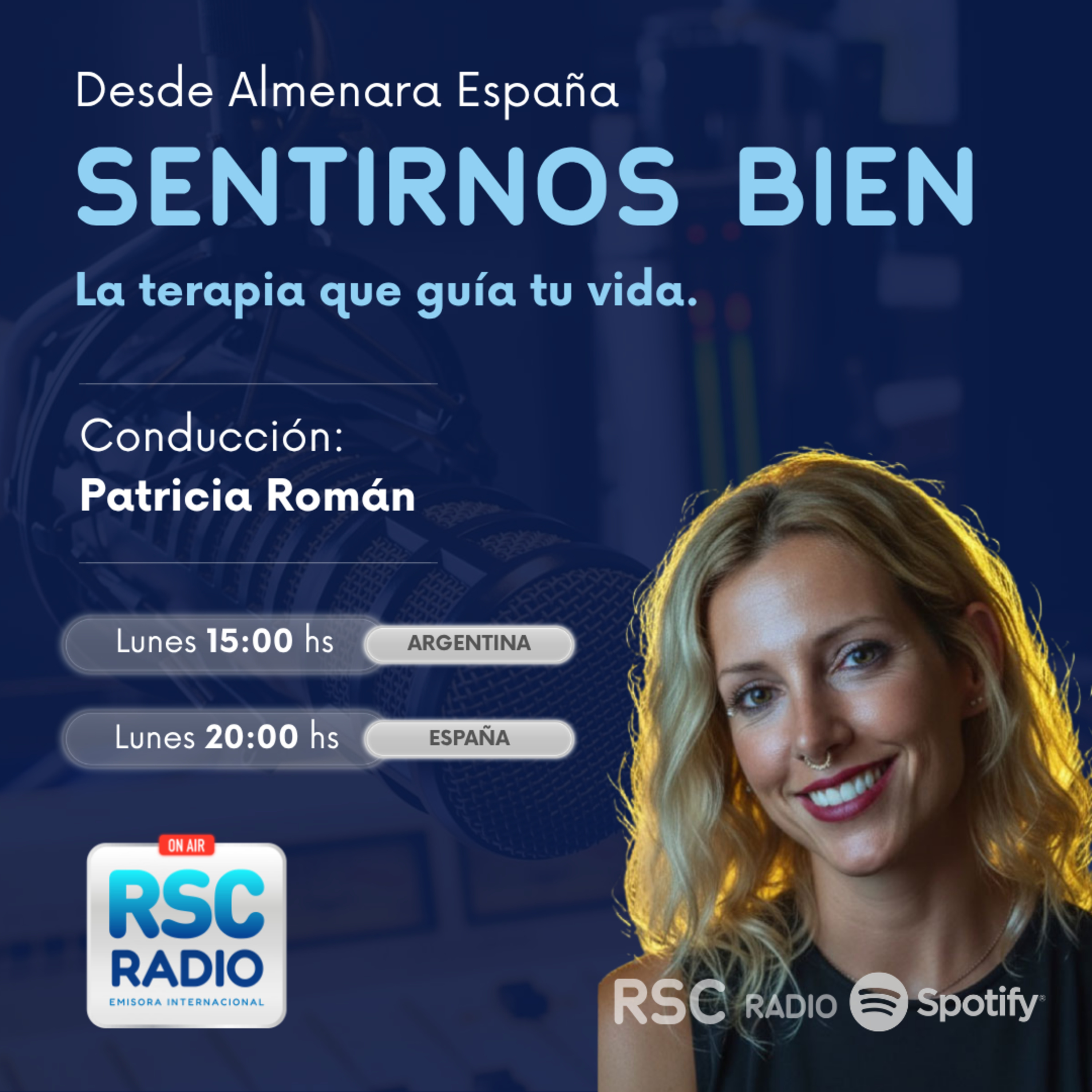 SENTIRNOS BIEN | Patricia Román | Lunes 20 de abril episode artwork
