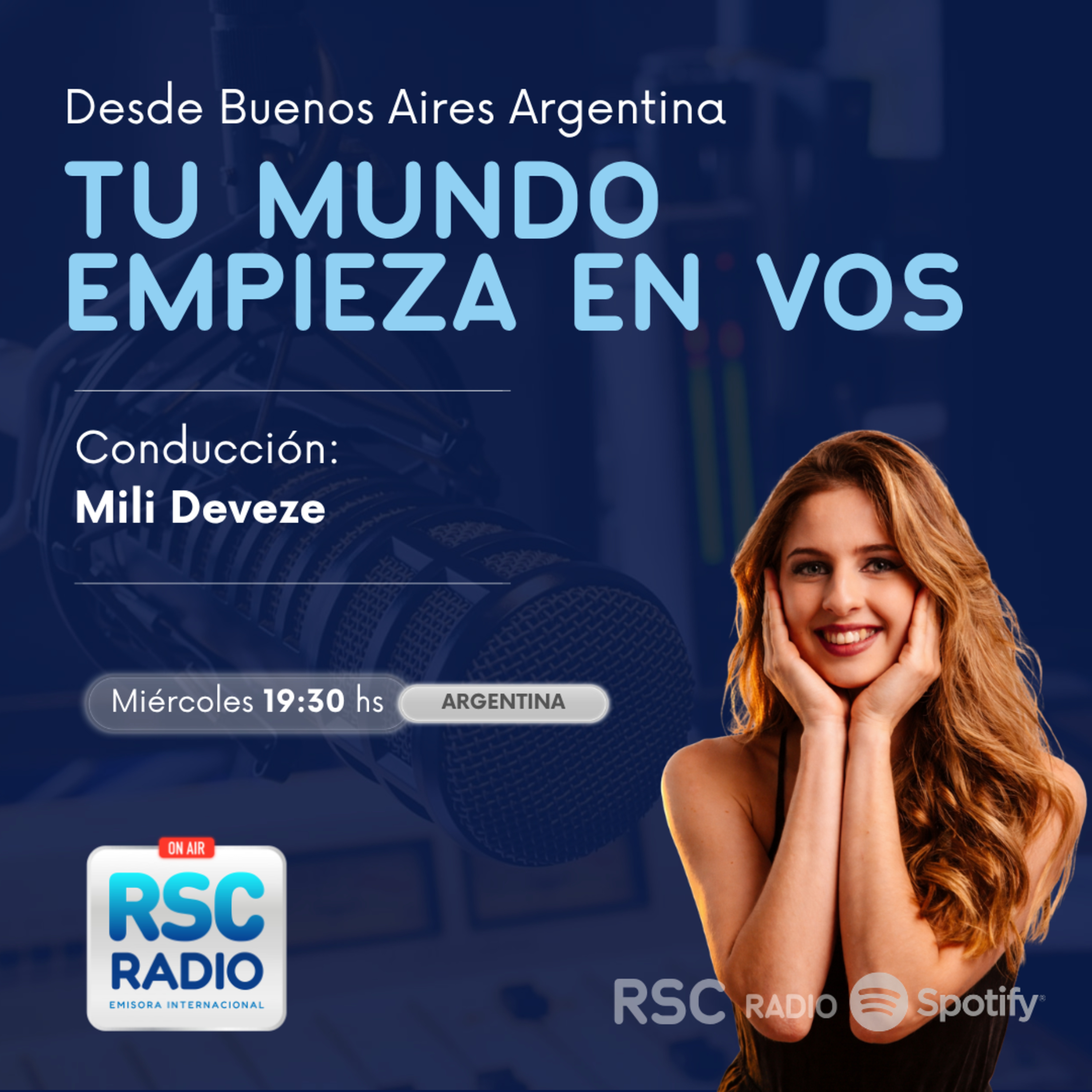 TU MUNDO EMPIEZA EN VOS | Mili Deveze | Miércoles 6 de mayo episode artwork