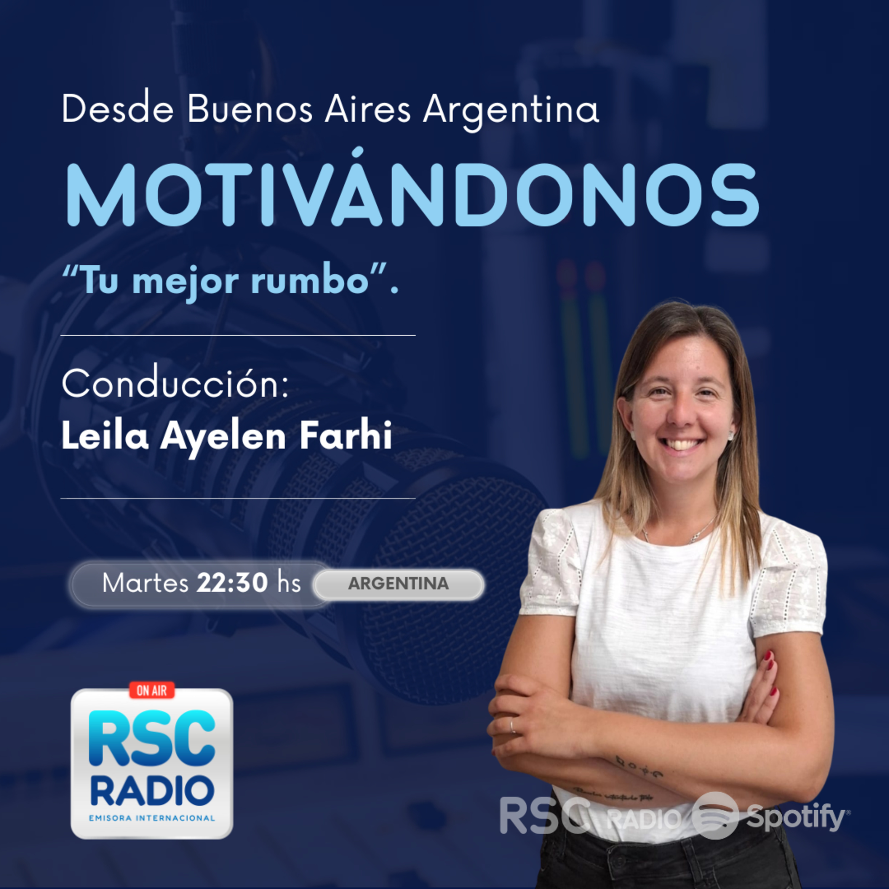 MOTIVÁNDONOS| Leila Ayelen Farhi| Martes 12 de mayo episode artwork