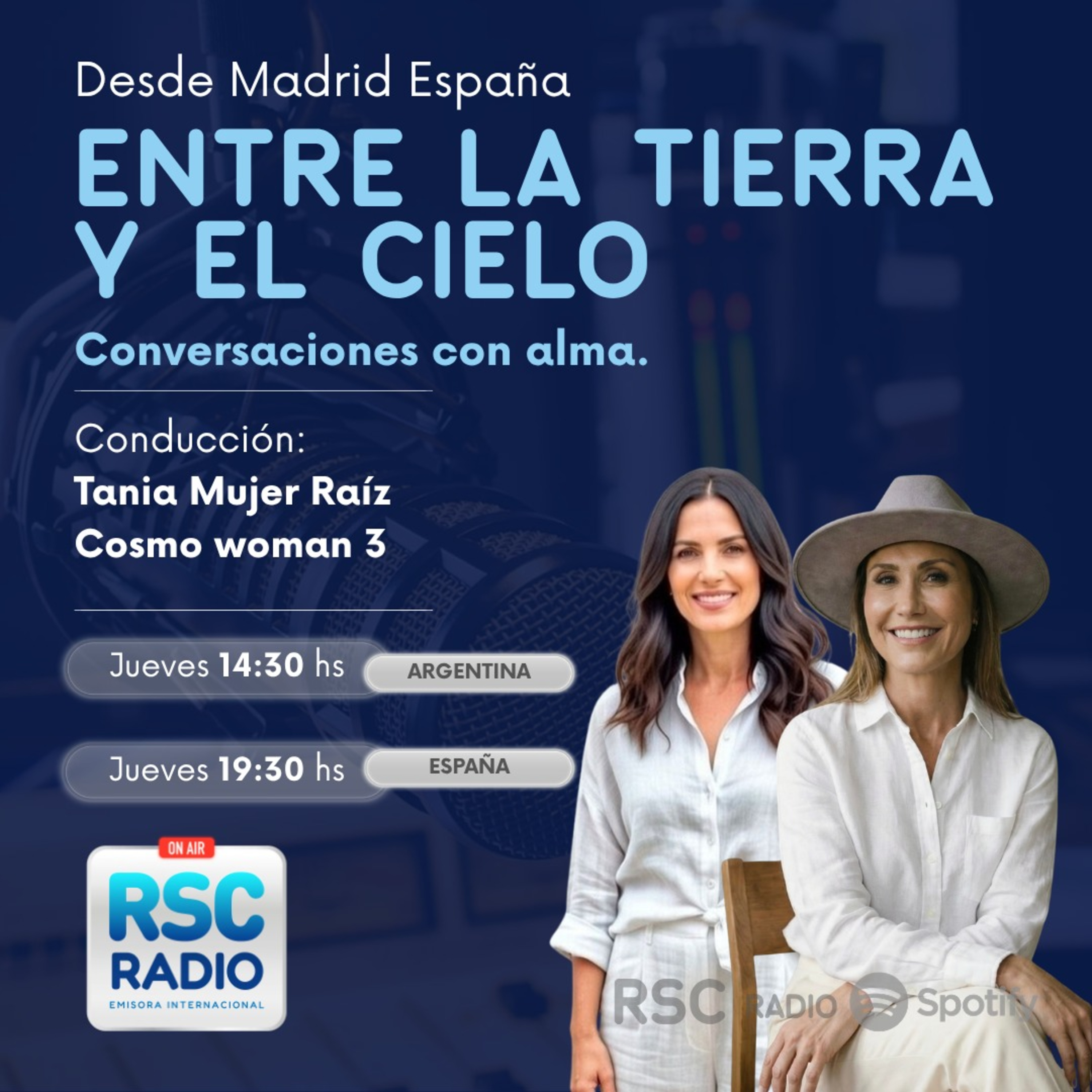 ENTRE LA TIERRA Y EL CIELO | Tania Mujer Raíz y Cosmowoman3| Jueves 28 de mayo episode artwork