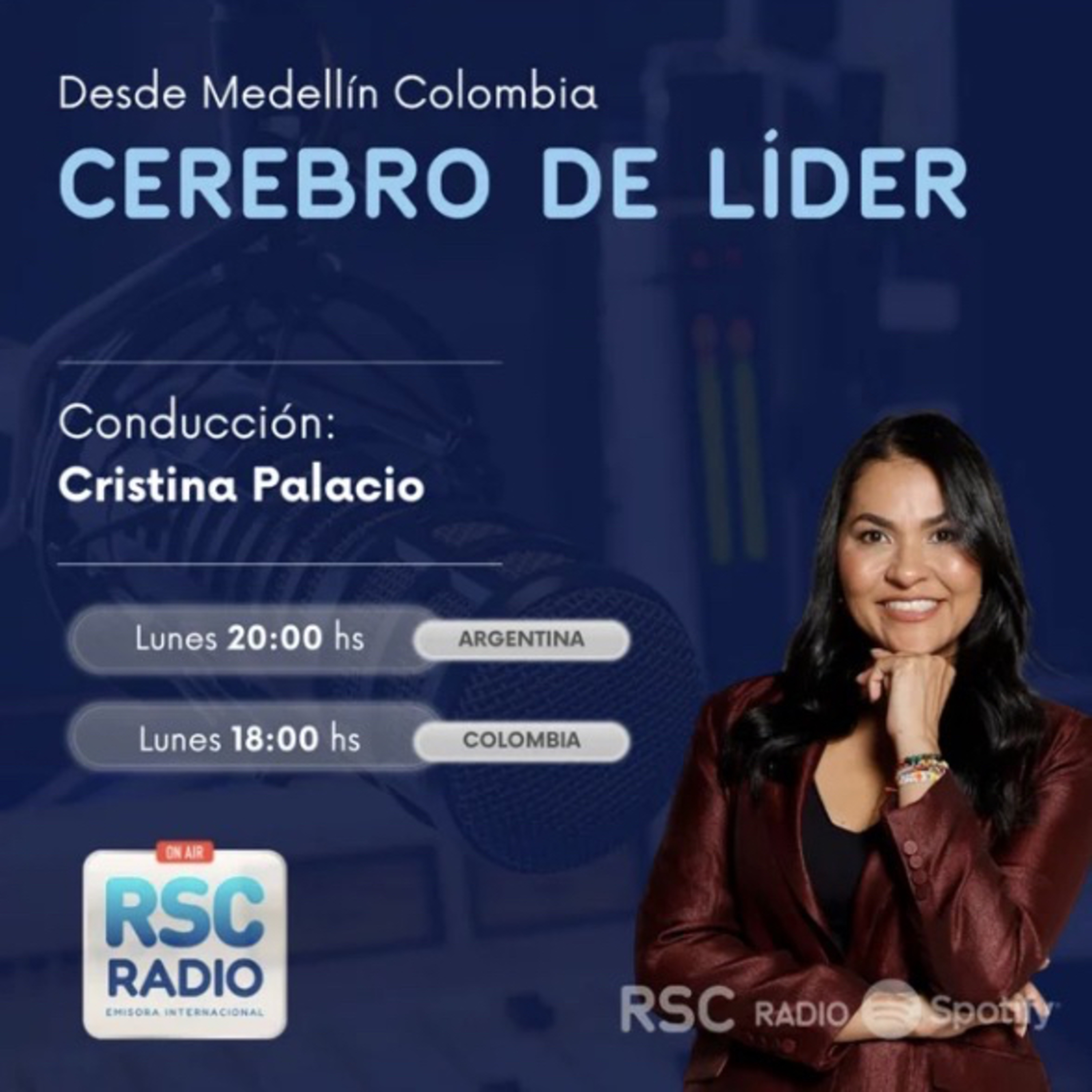 CEREBRO DE LÍDER | Cristina Palacio | Lunes 1 de junio episode artwork