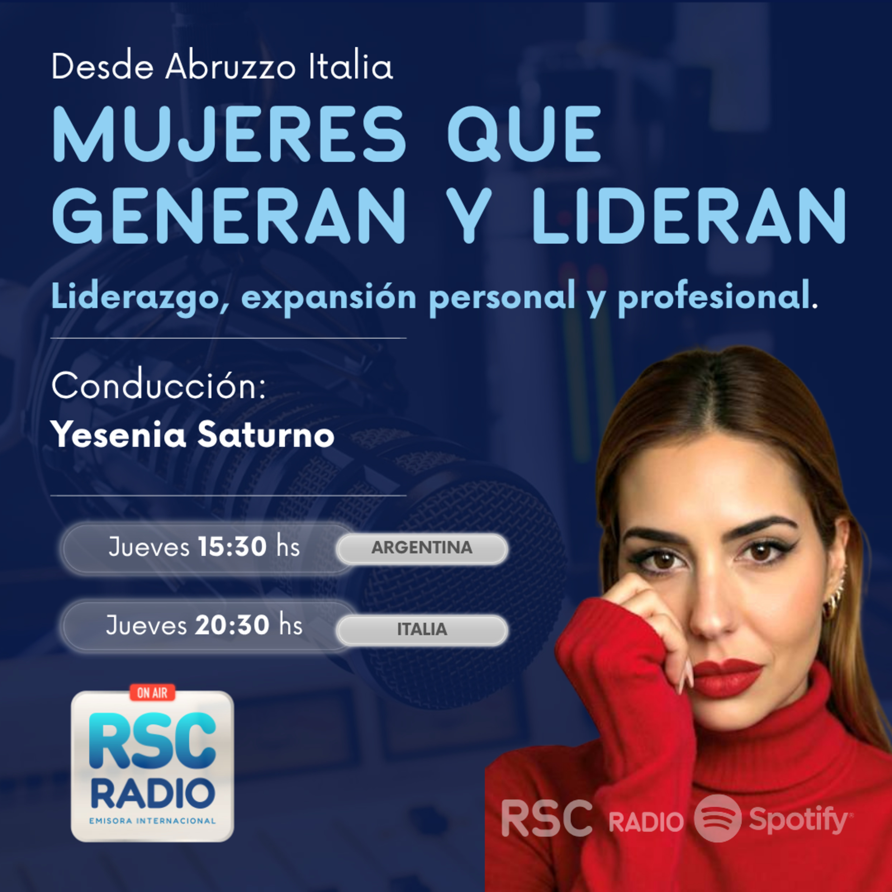 MUJERES QUE GENERAN Y LIDERAN | Yesenia Saturno| Jueves 4 de junio episode artwork