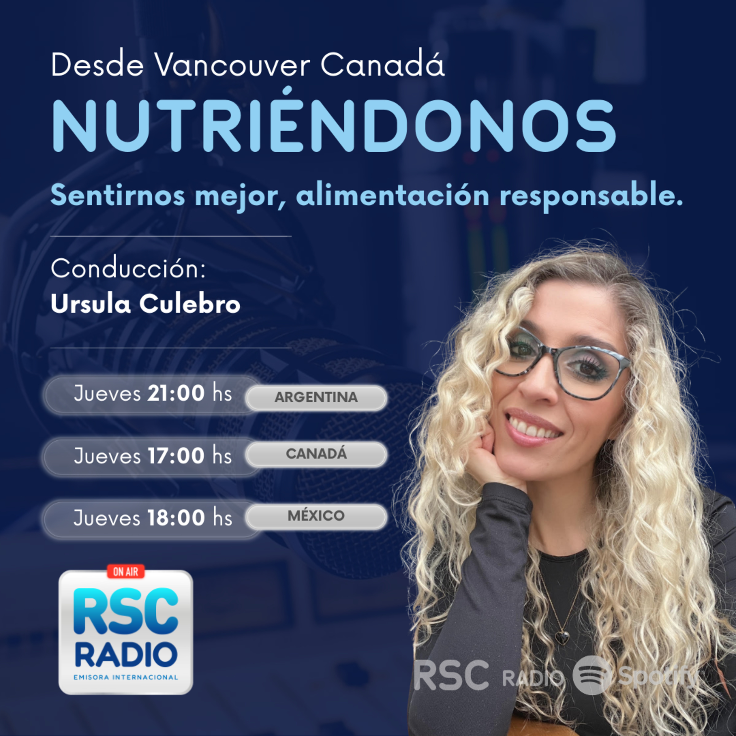 NUTRIÉNDONOS | Ursula Culebro | Jueves 11 de junio episode artwork
