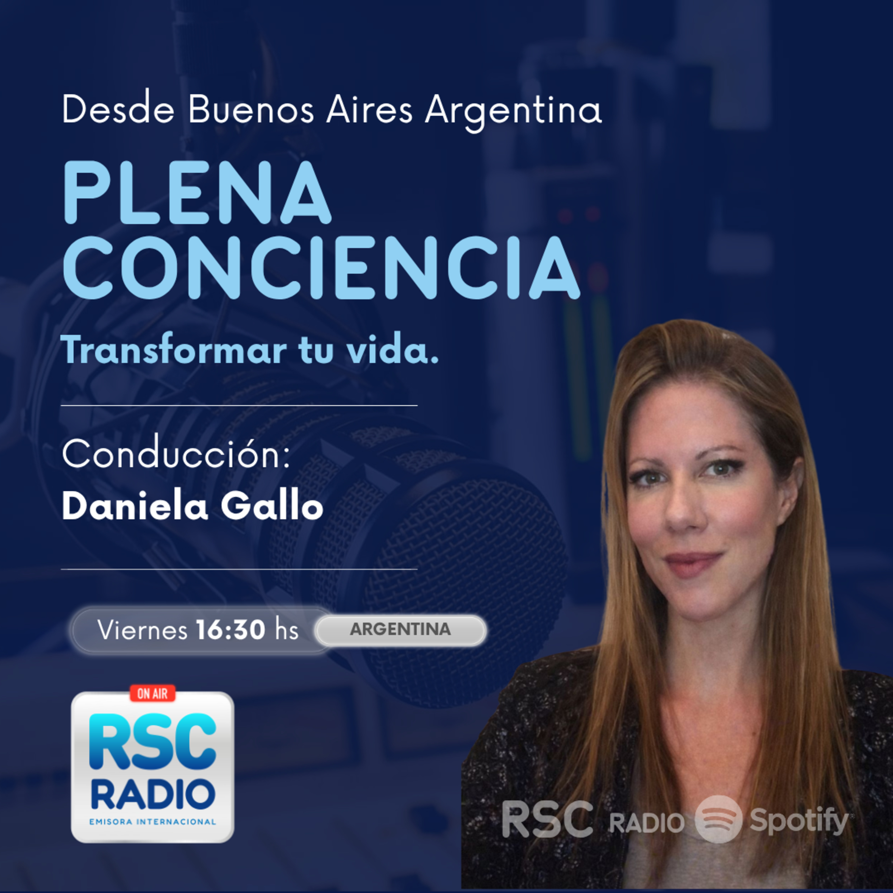 PLENA CONCIENCIA| Daniela Gallo | Viernes 3 de julio episode artwork