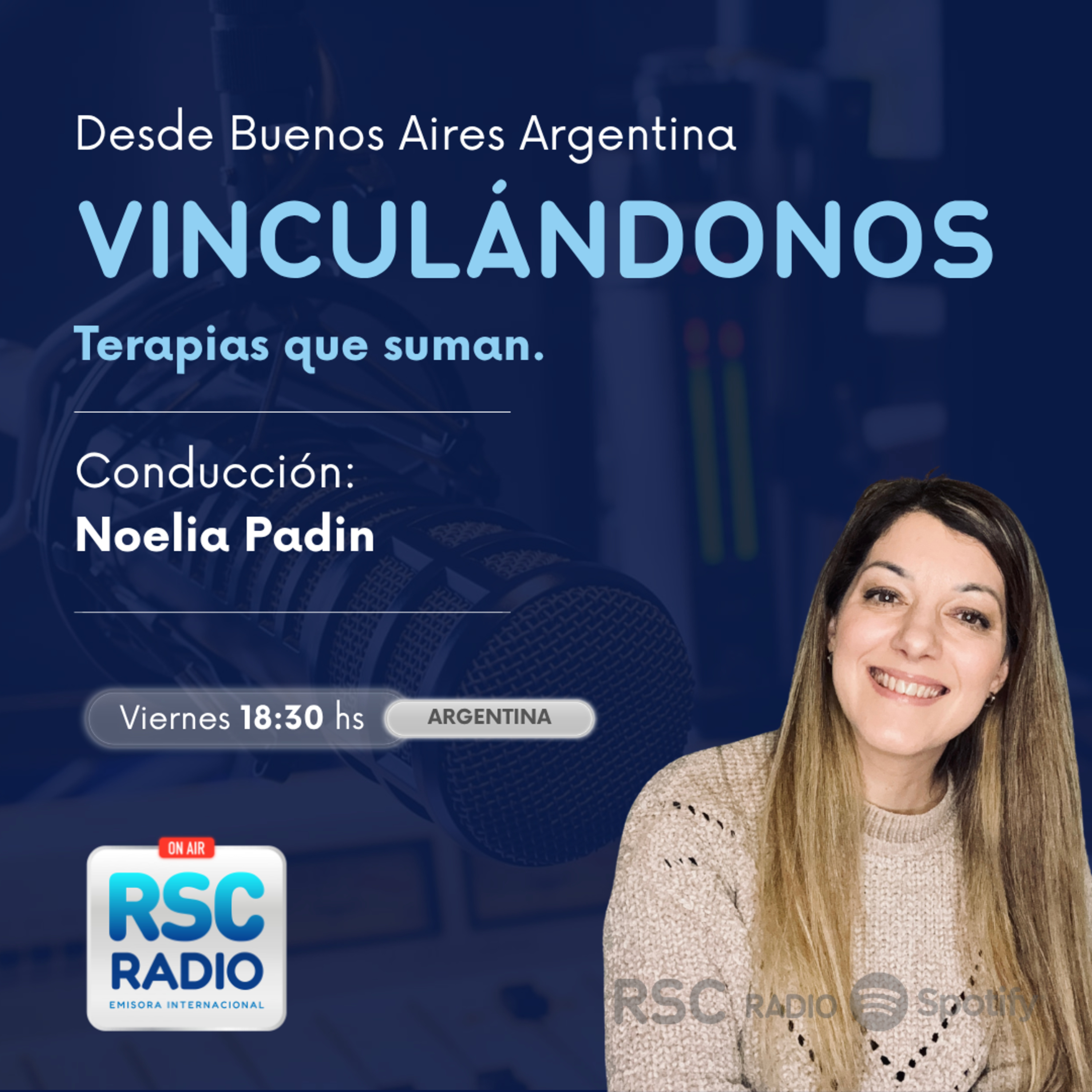 VINCULÁNDONOS| Noelia Padin | Viernes 3 de julio episode artwork