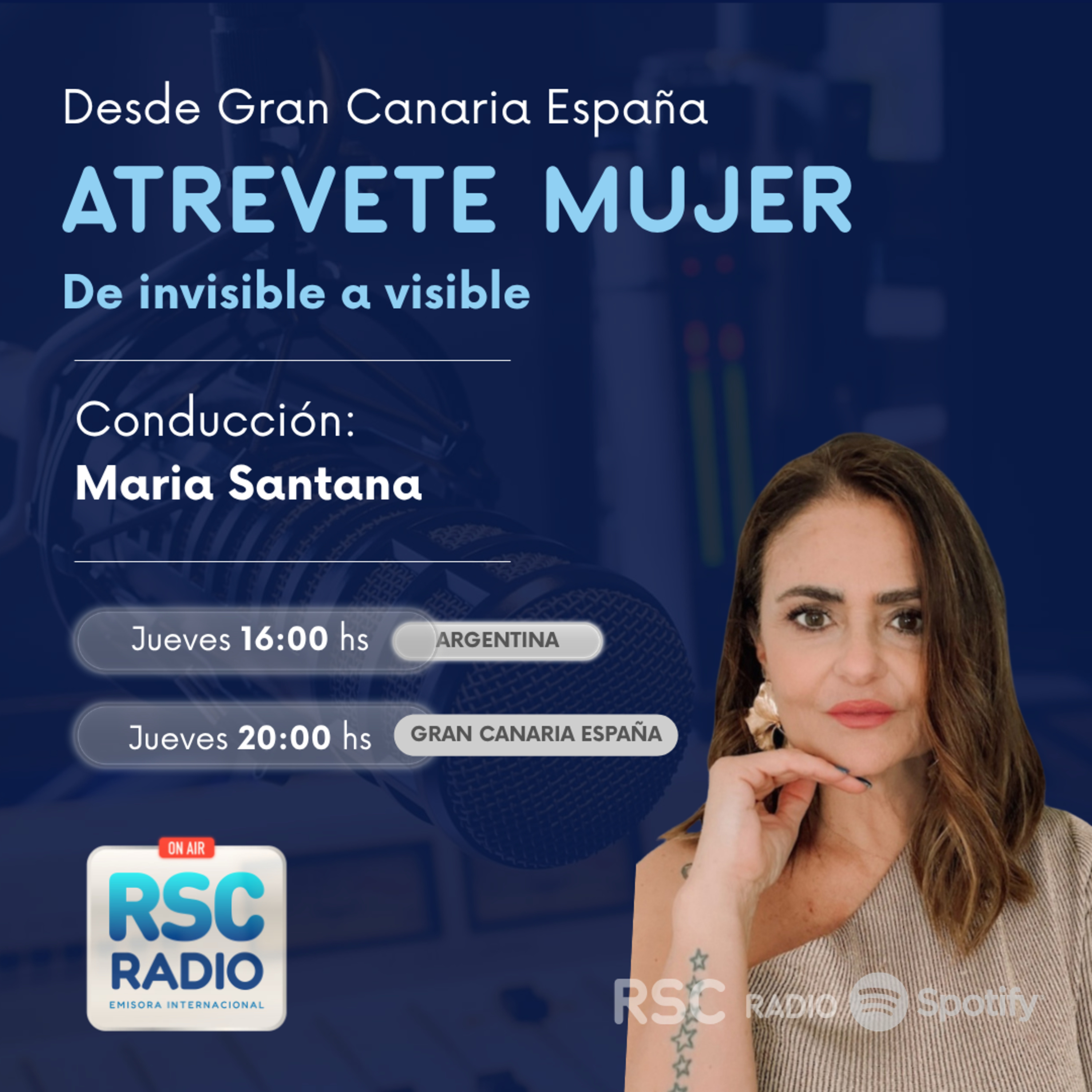 ATREVETE MUJER | María Santana | Jueves 9 de julio episode artwork