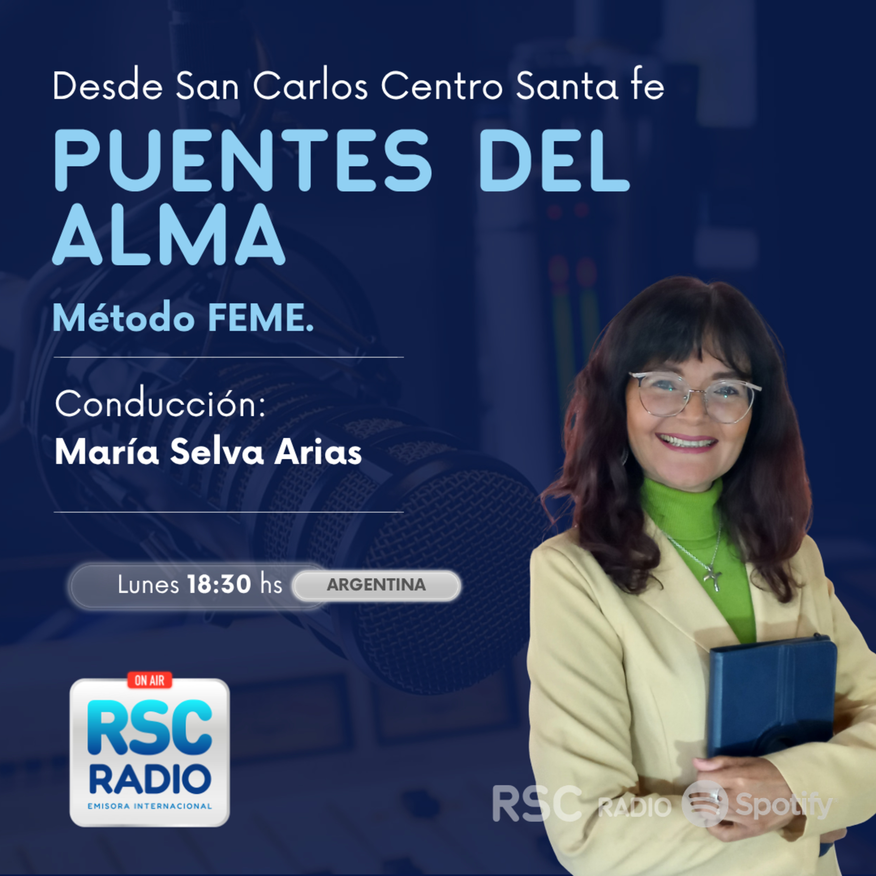 PUENTES DEL ALMA| María Selva Arias | Lunes 13 de julio episode artwork