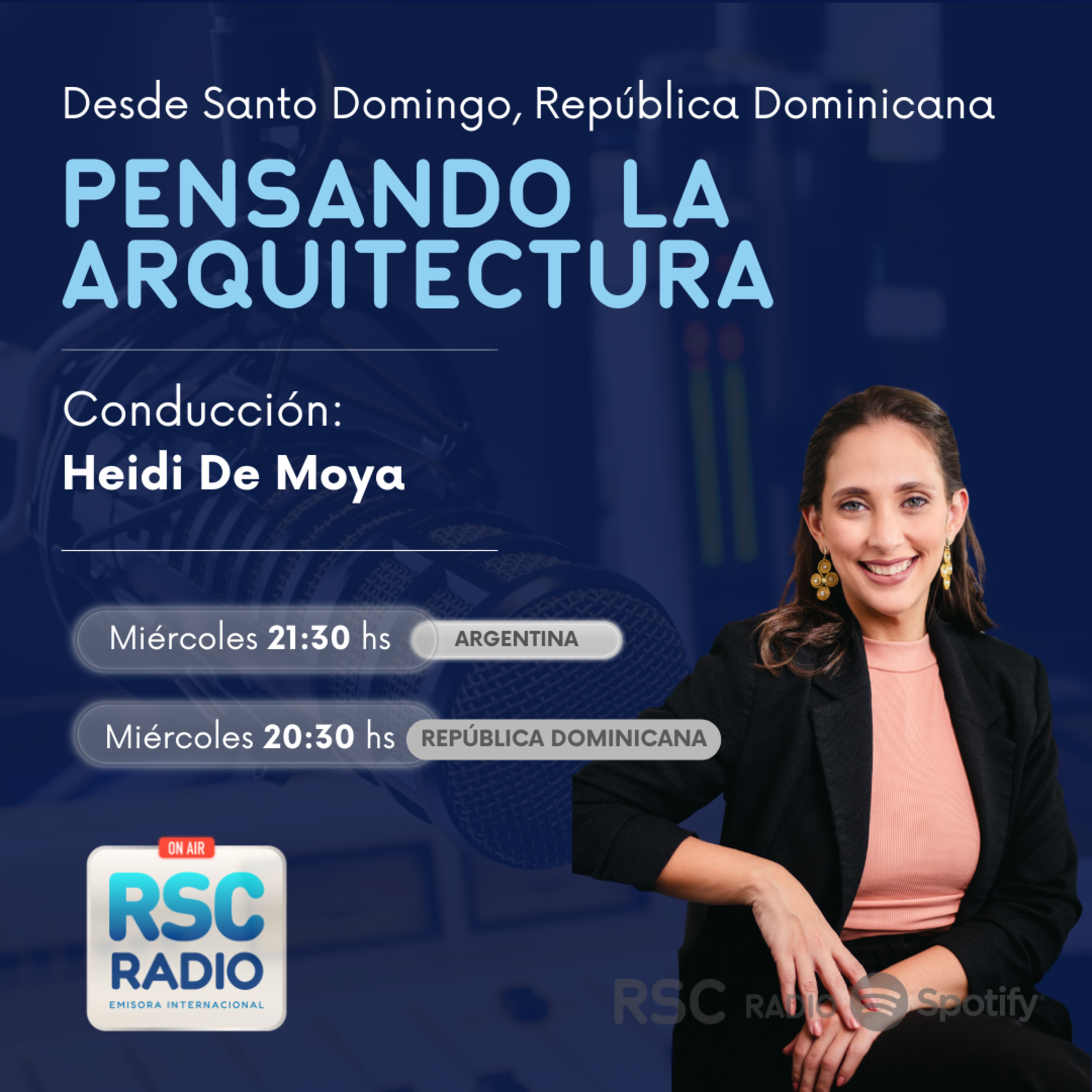 PENSANDO LA ARQUITECTURA | Heidi De Moya | Miércoles 22 de julio episode artwork