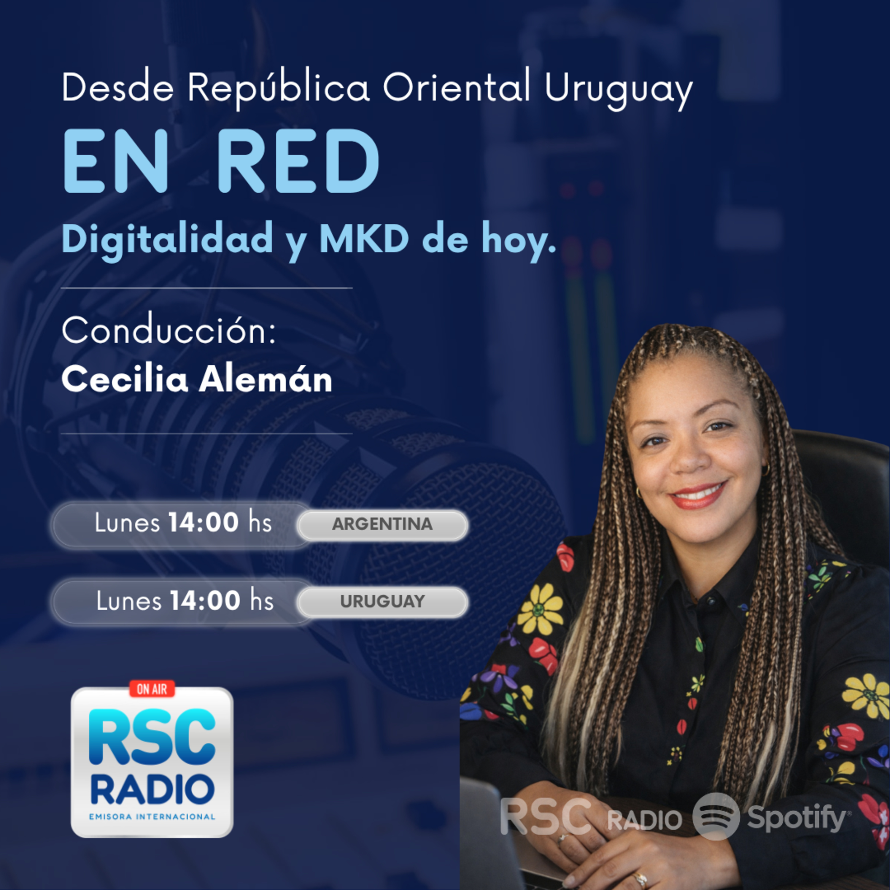 EN RED- Digitalidad y MKD de hoy | Cecilia Alemán | Lunes 27 de julio episode artwork