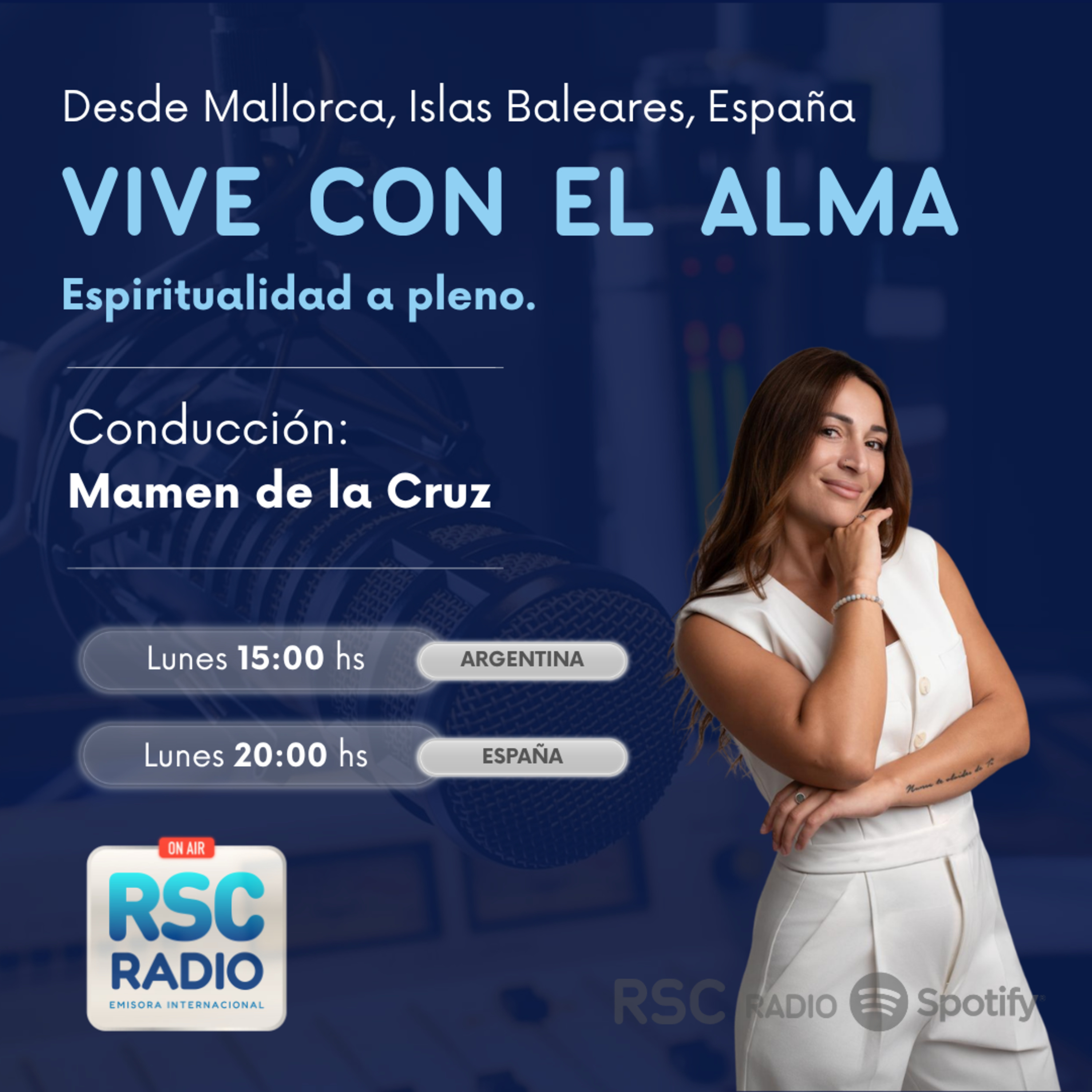 VIVE CON EL ALMA | Mamen de la Cruz | Lunes 27 de Julio episode artwork