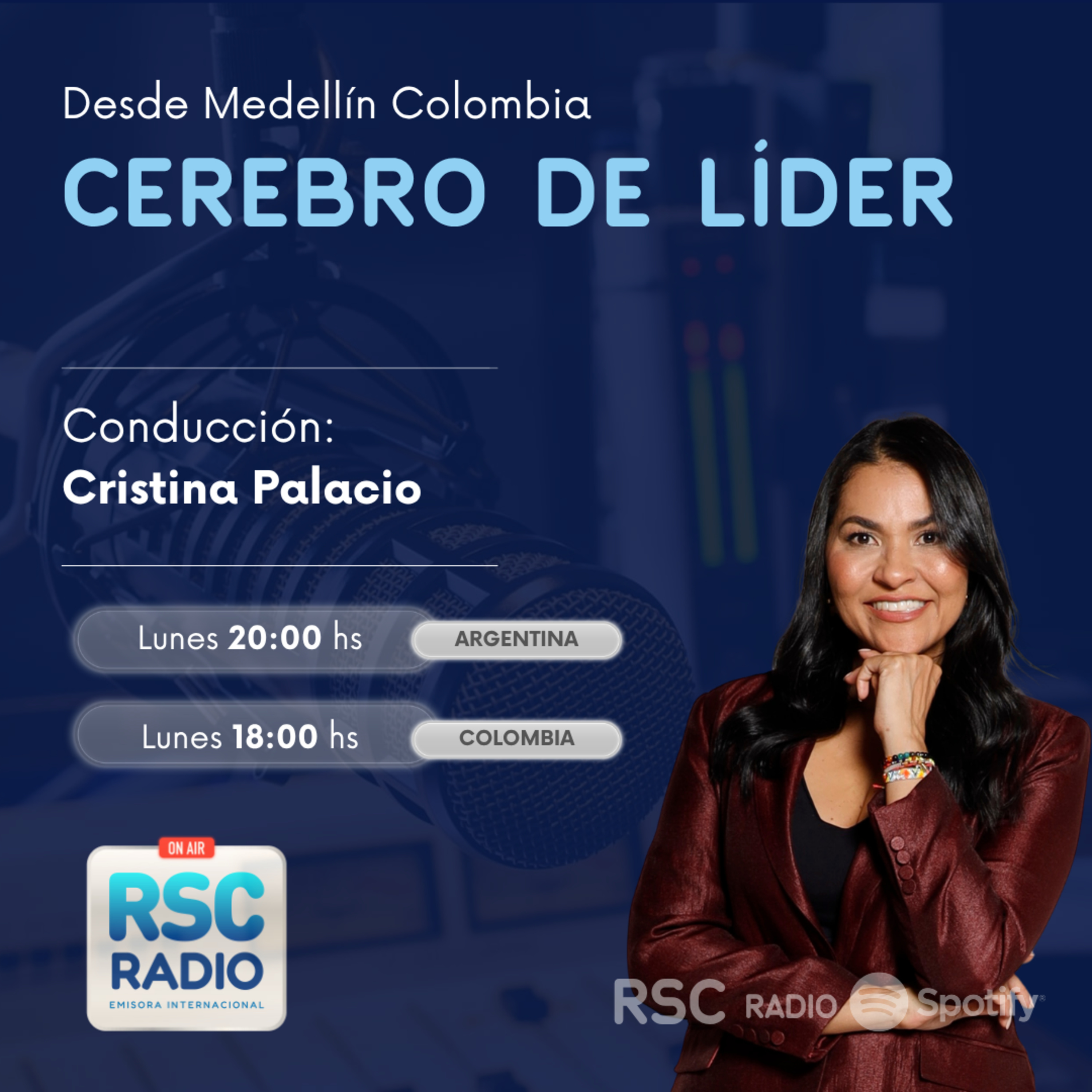 CEREBRO DE LÍDER | Cristina Palacio | Lunes 3 de Agosto
