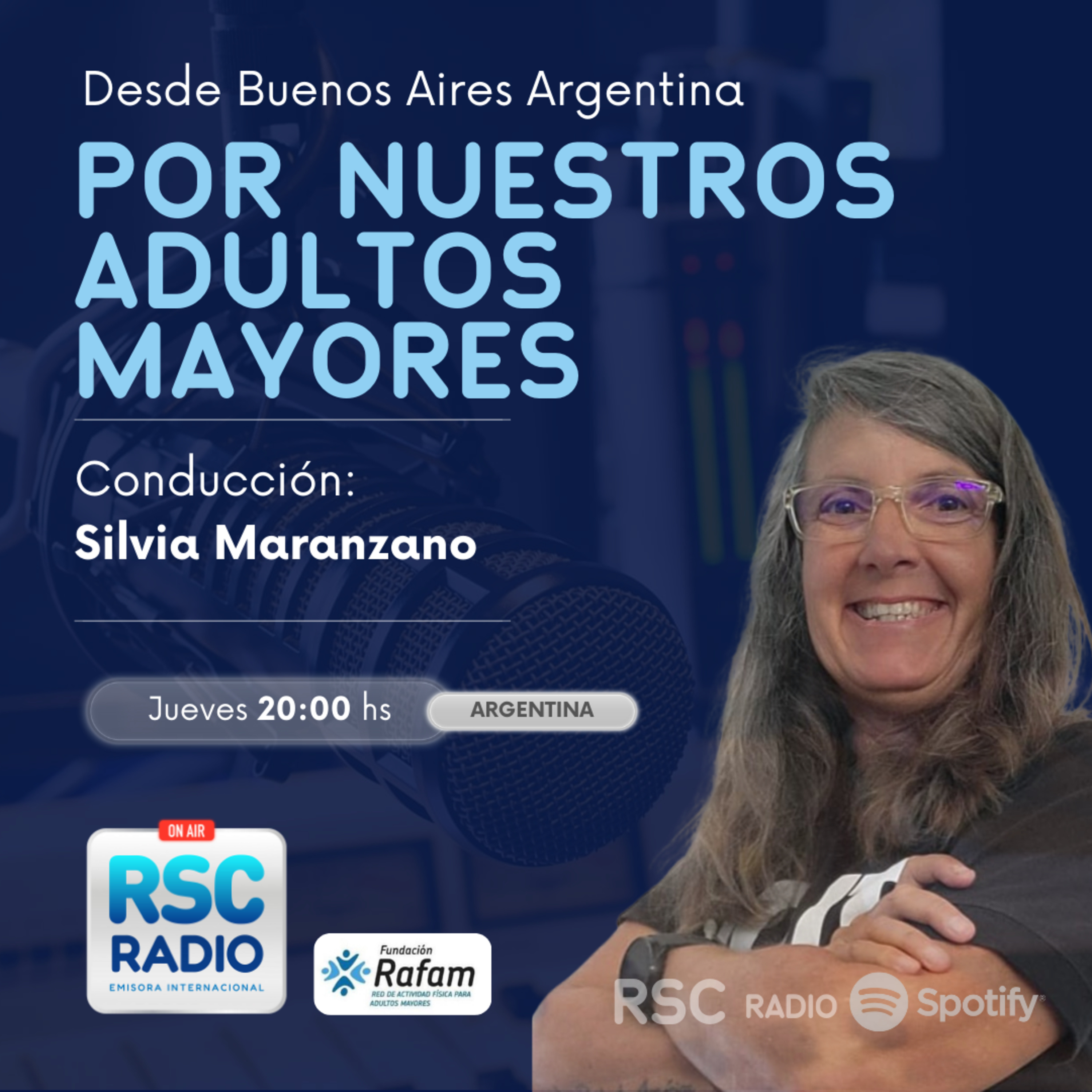 POR NUESTROS ADULTOS MAYORES | Silvia Maranzano | Jueves 13 de Agosto