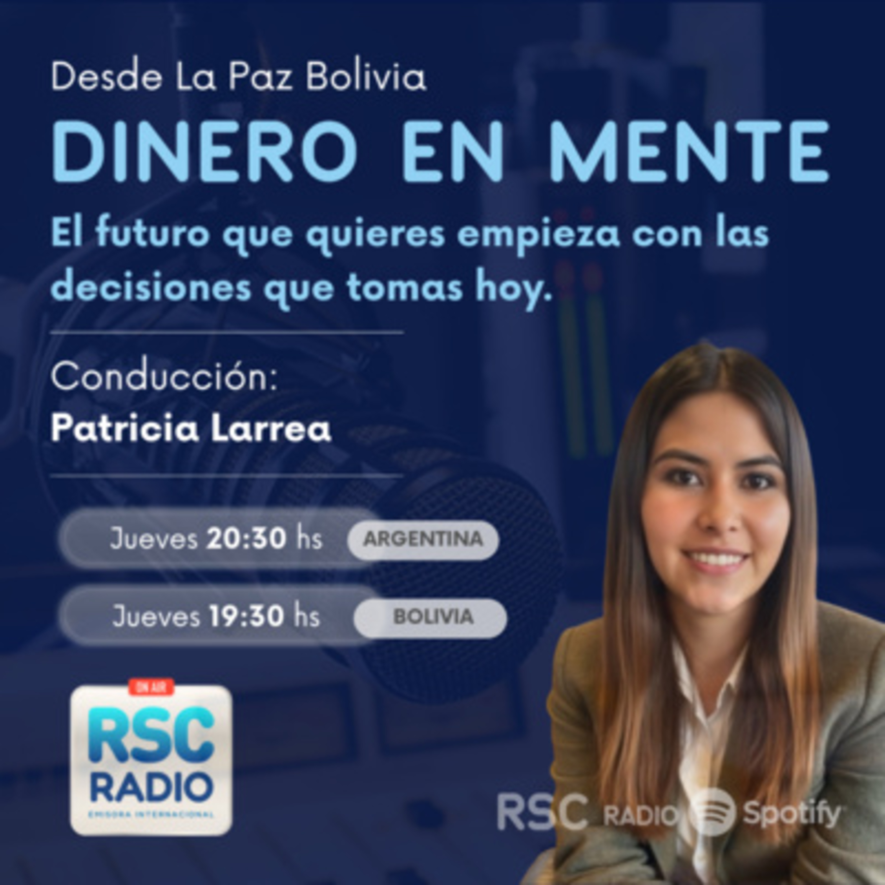 DINERO EN MENTE / Conducción de Patricia Larrea / Jueves 3 de Septiembre episode artwork