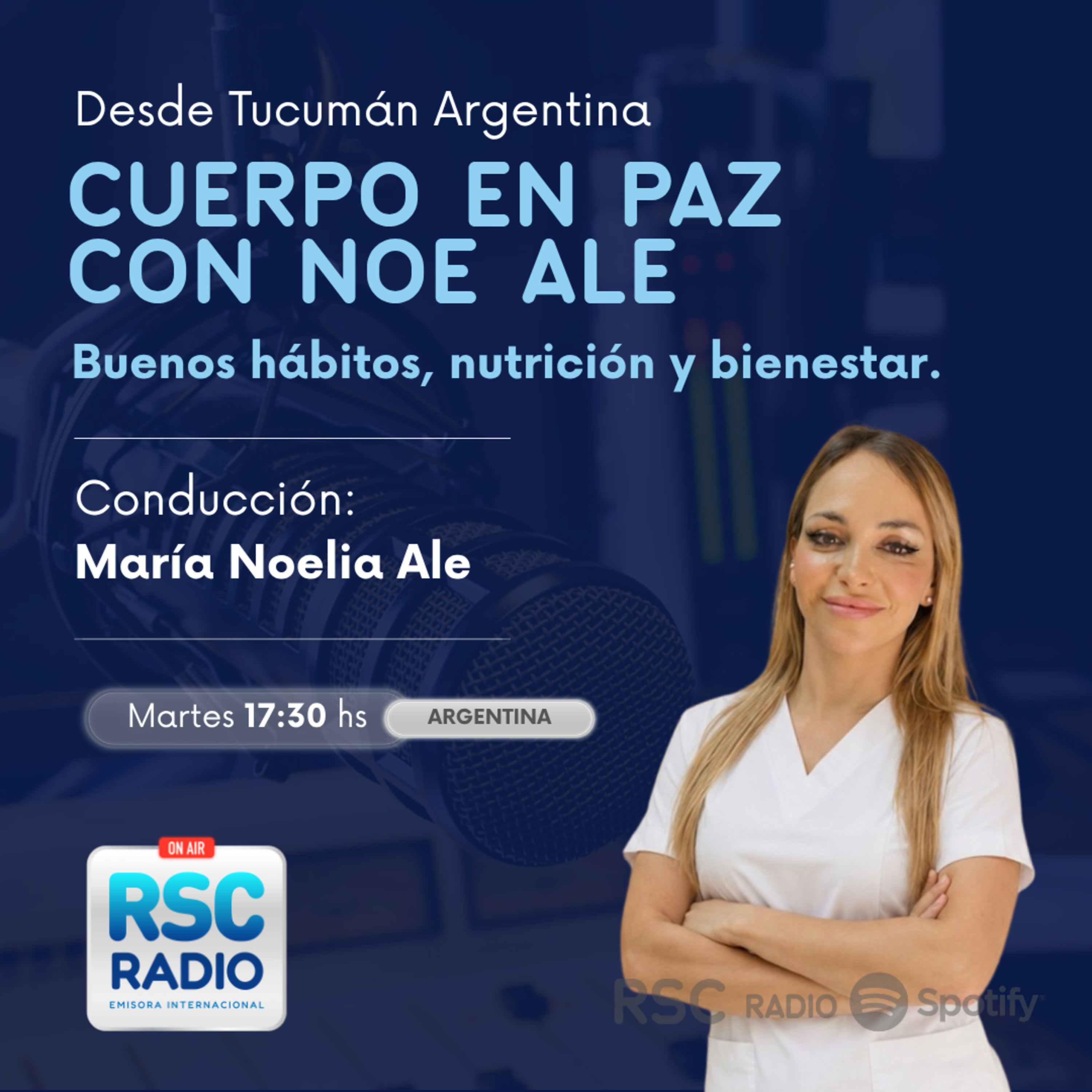 CUERPO EN PAZ / Conducción de María Noelia Ale / Martes 6 de Octubre
