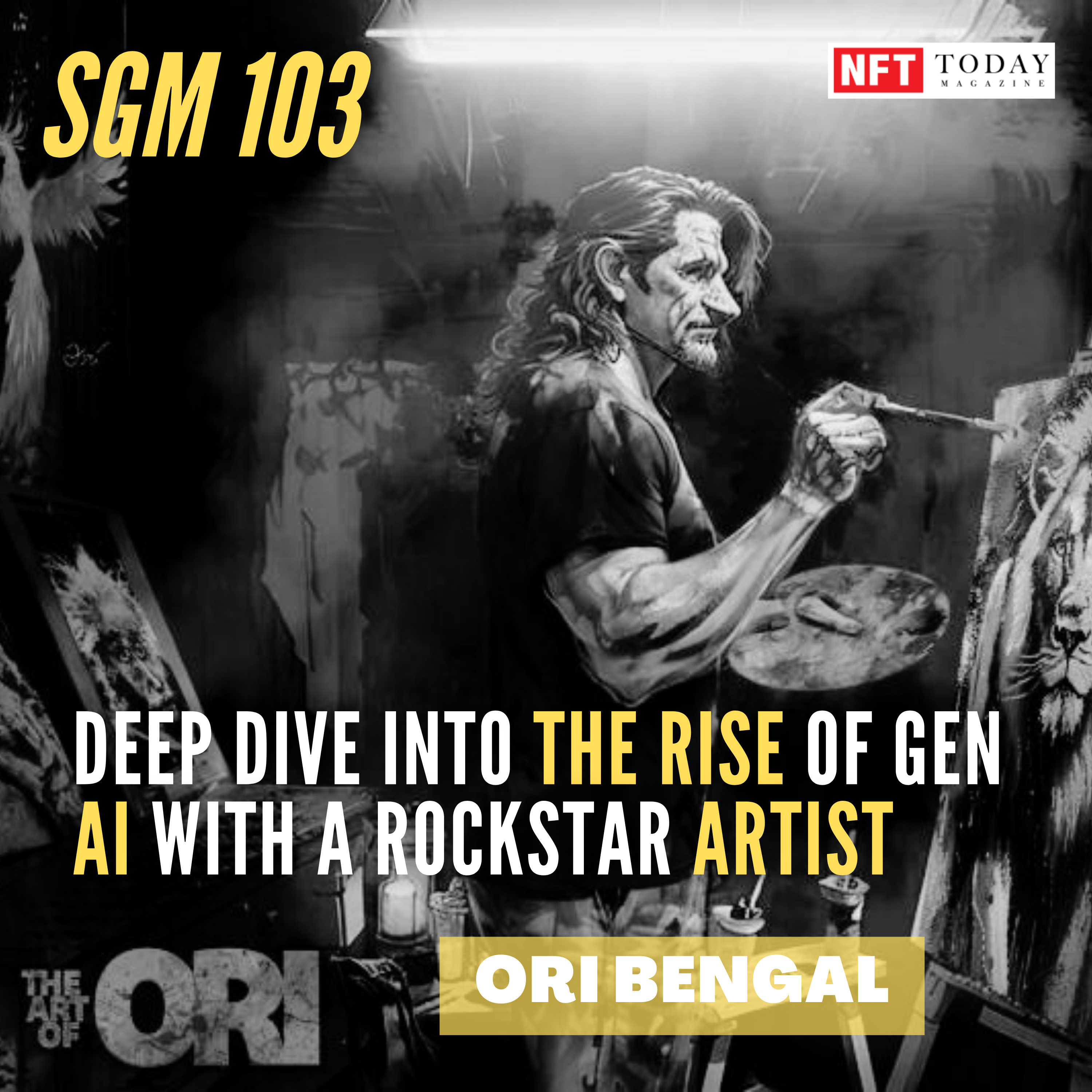 #103 Ori Bengal | Deep Dive into the Rise of Gen AI with a Rockstar Artist  episode artwork