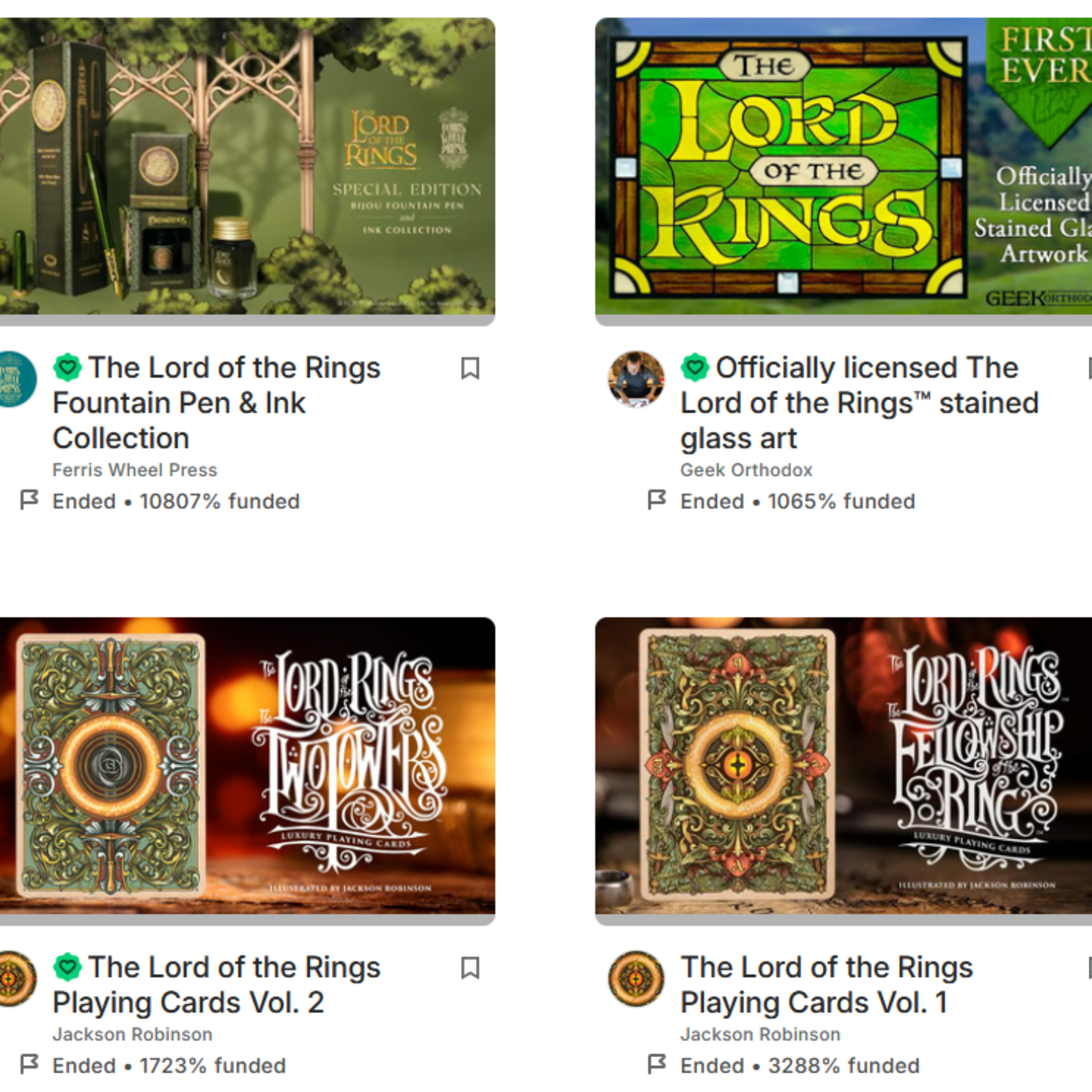 Jenseits von Mittelerde: Lord of the Kickstarter episode artwork