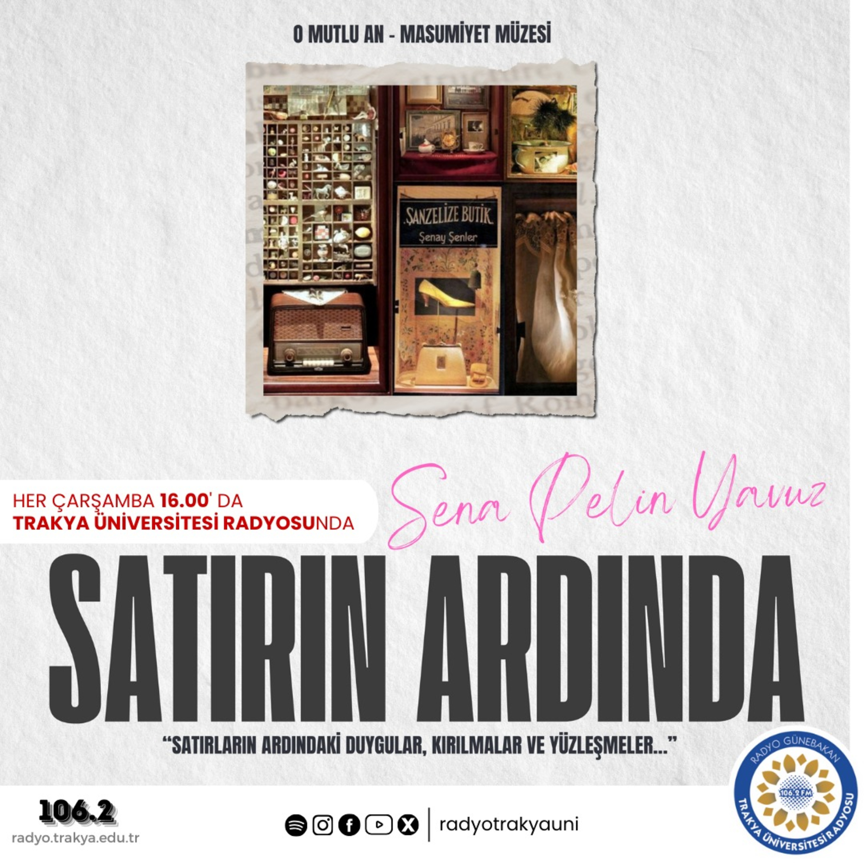 Satırın Ardında #3 "O Mutlu An - Masumiyet Müzesi" episode artwork