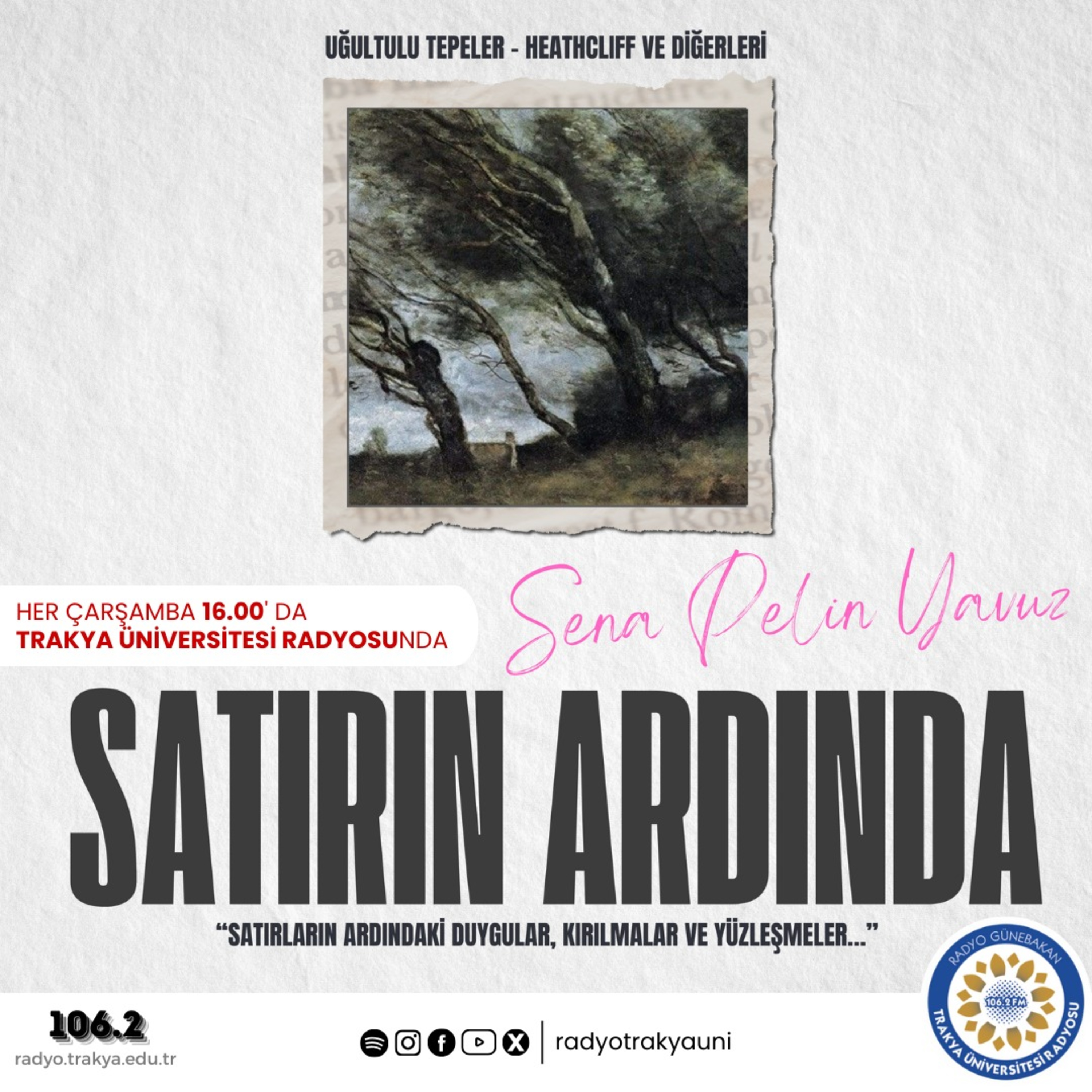 Satırın Ardında #4 ''Uğultulu Tepeler - Heathcliff ve Diğerleri'' episode artwork