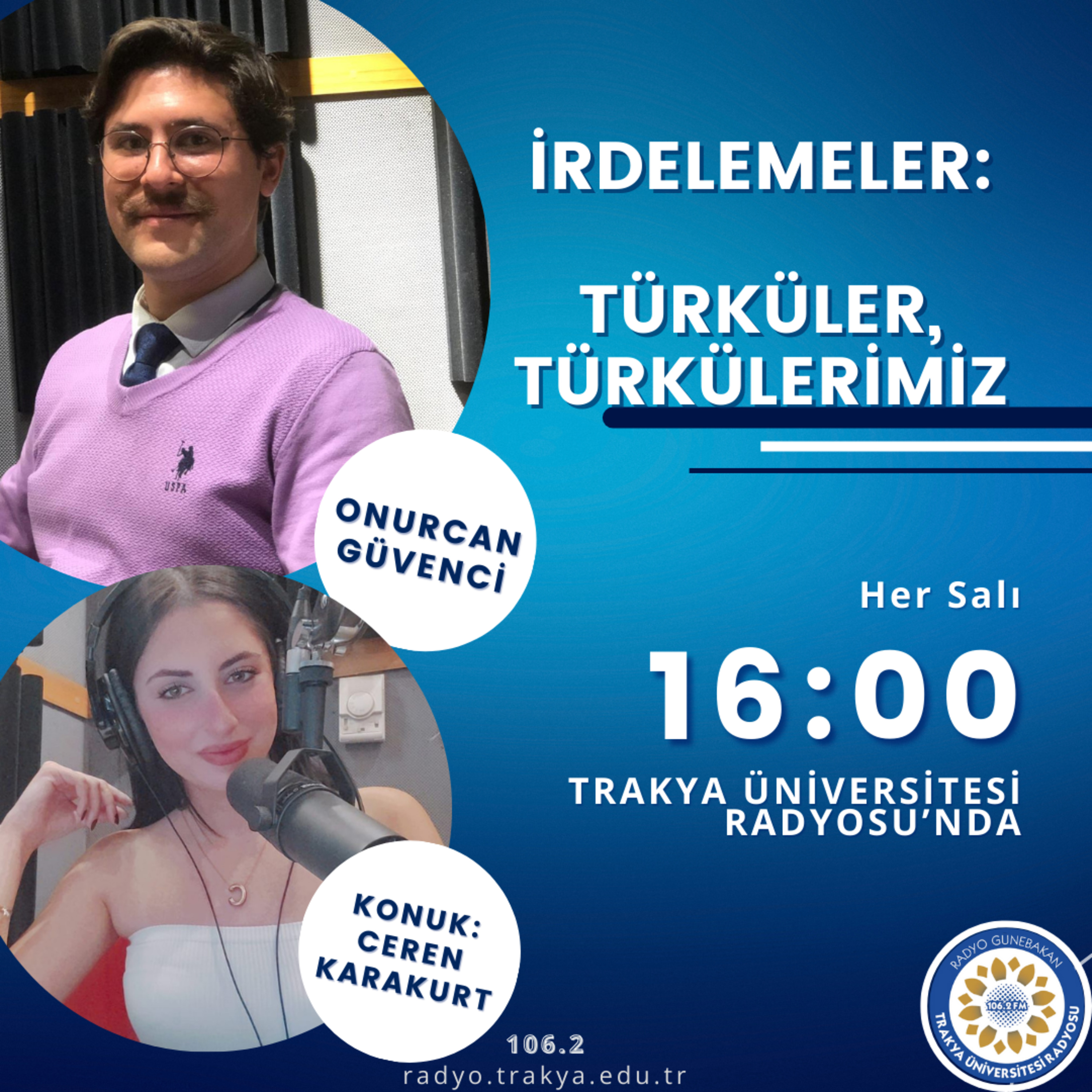 İrdelemeler #8 'Türküler, Türkülerimiz' Konuk : Ceren Karakurt episode artwork
