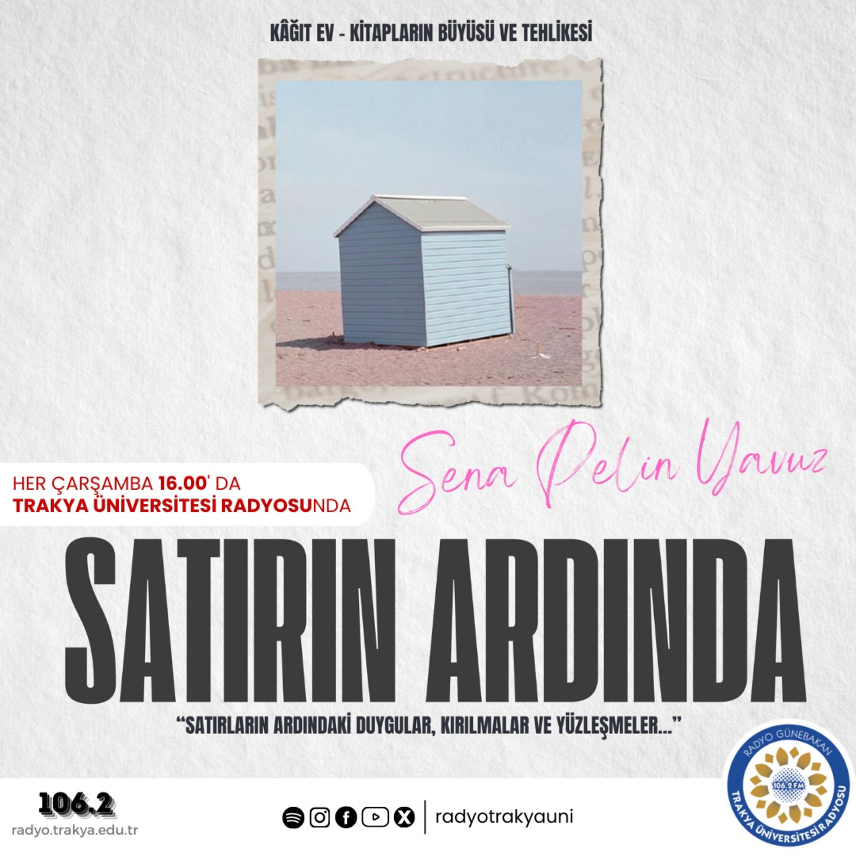 Satırın Ardında #5 ''Kağıt Ev - Kitapların Büyüsü ve Tehlikesi'' episode artwork