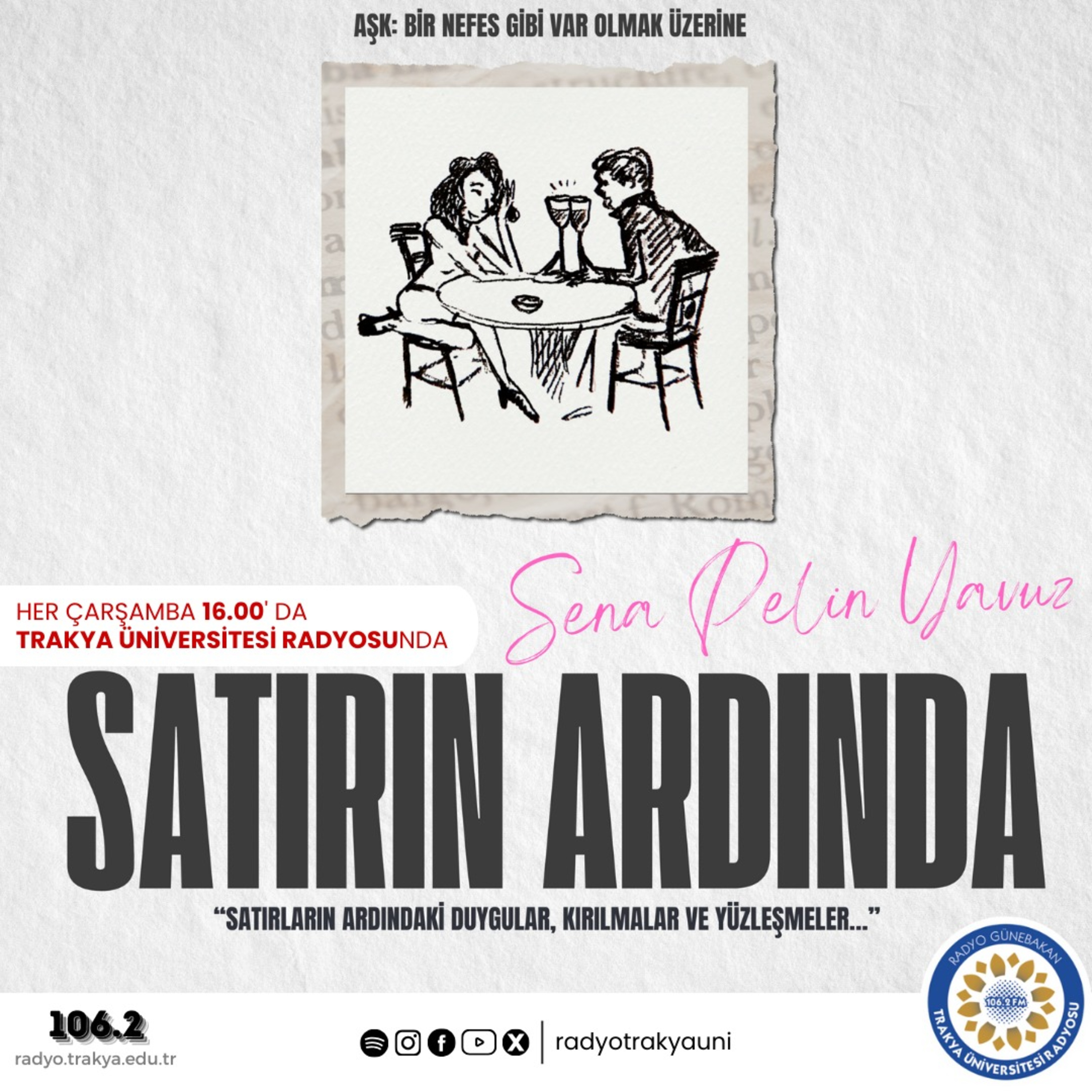 Satırın Ardında #6 ''Aşk: Bir Nefes Gibi Var Olmak Üzere'' episode artwork