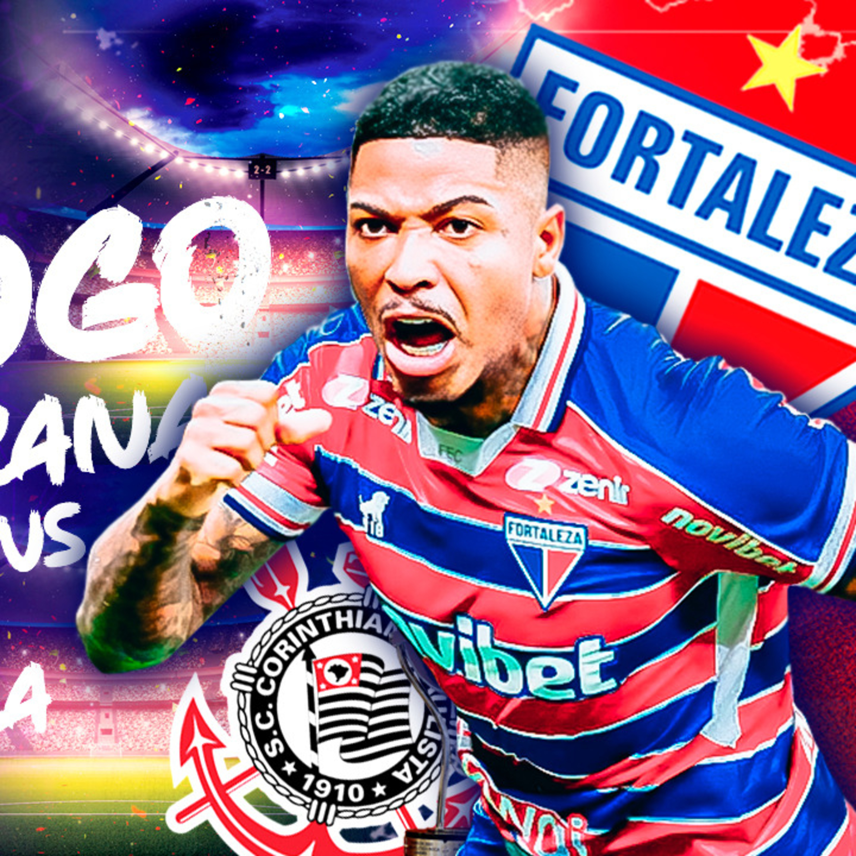 #T2E102 - PRÉ JOGO - CORINTHIANS X FORTALEZA - SEMIFINAL IDA DA #SULAMERICANA episode artwork