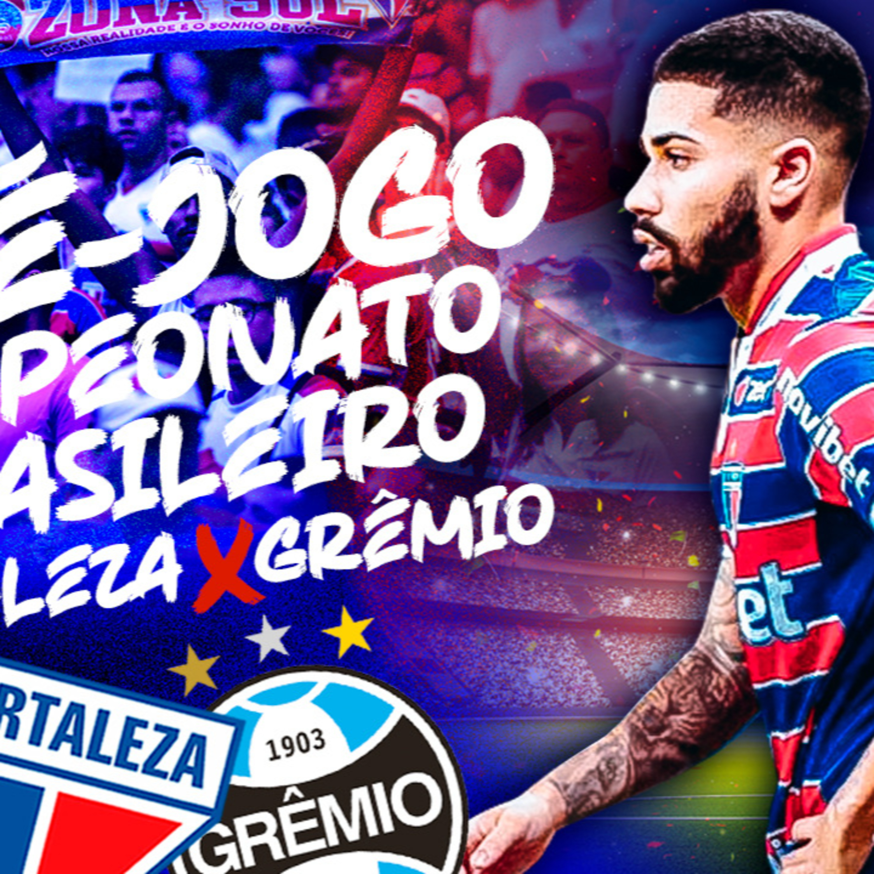#T2E106 - PRÉ JOGO - #FORTALEZA x #GRÊMIO - 25ª RODADA #BRASILEIRÃO23 episode artwork