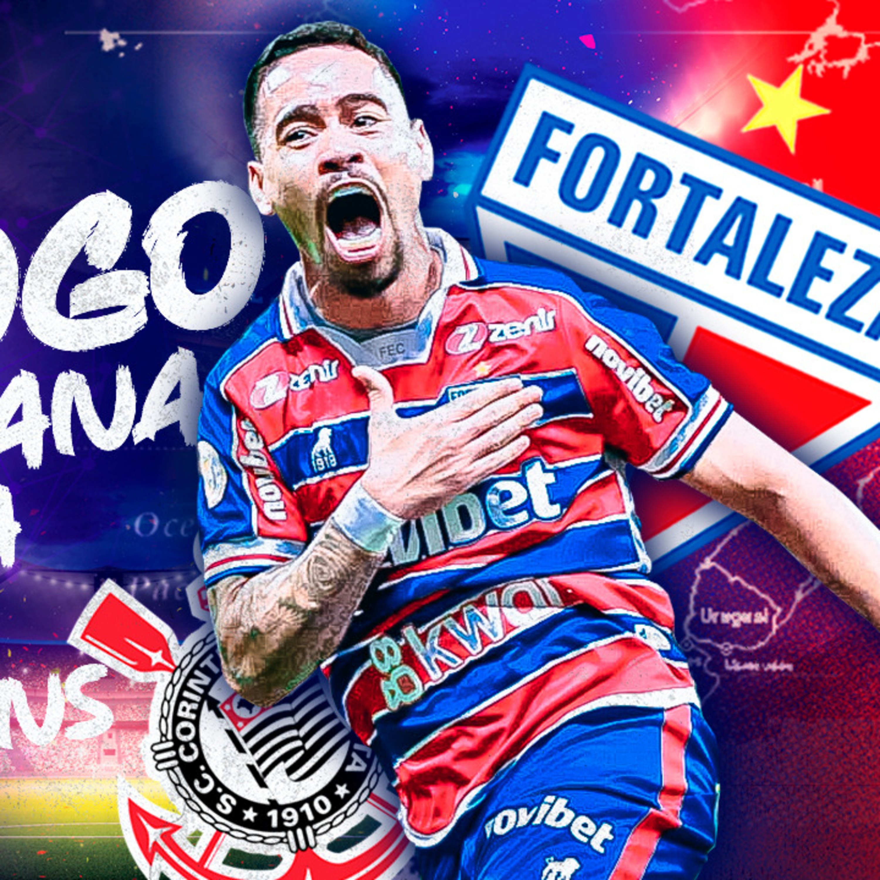 #T2E108 - PRÉ JOGO - #FORTALEZA x #CORINTHIANS - VOLTA SEMIFINAL DA #SUDAMERICANA episode artwork