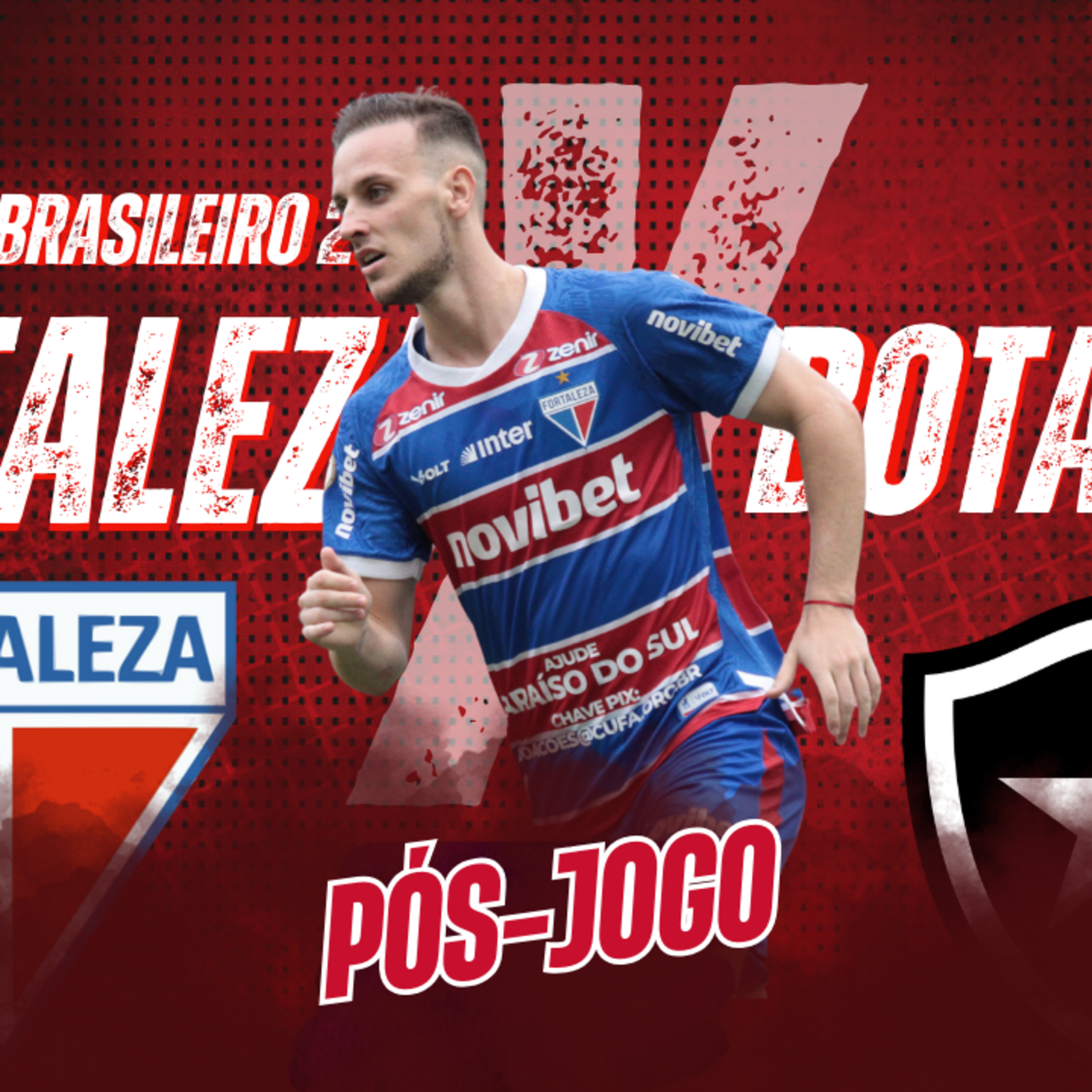 #T3E76 - PÓS JOGO - #FORTALEZA 1X1 #BOTAFOGO - 6ª RODADA BR24 episode artwork