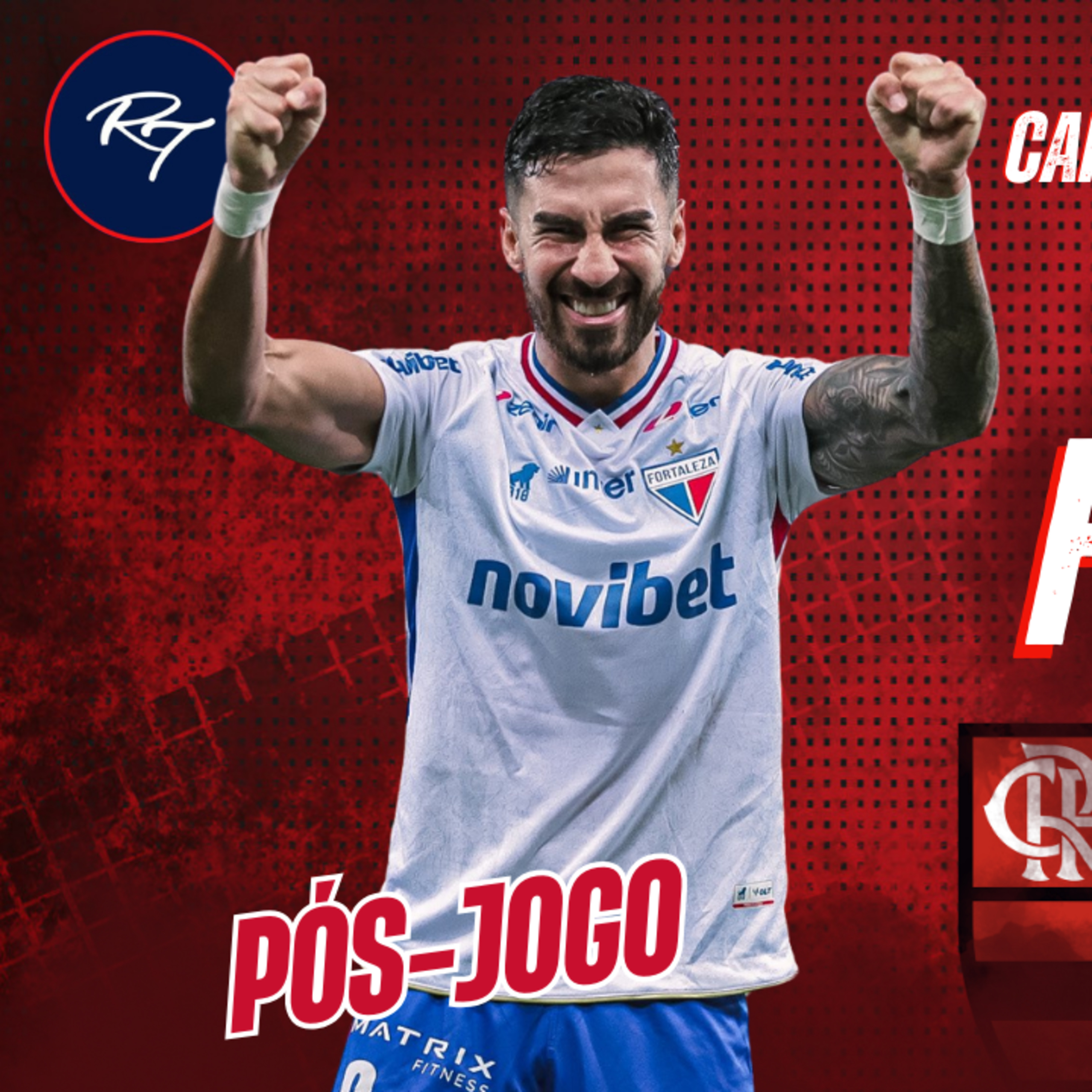 #T3E122 - PÓS JOGO - #FLAMENGO 1X2 #FORTALEZA - 16⁰ RODADA #BR24 episode artwork