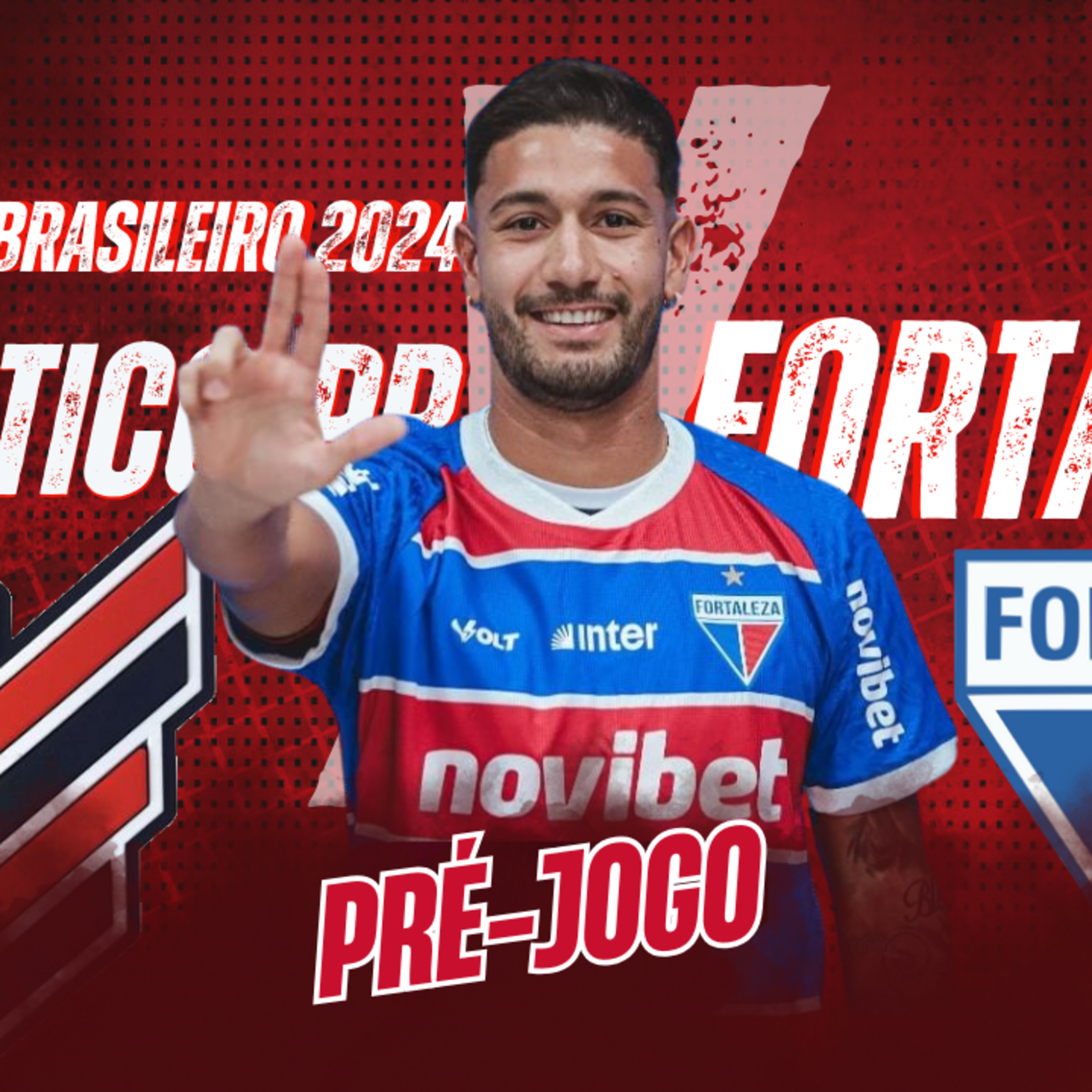 #T3E160 - PRÉ JOGO - #ATHLETICO x #FORTALEZA - 26⁰ RODADA #BR24 episode artwork