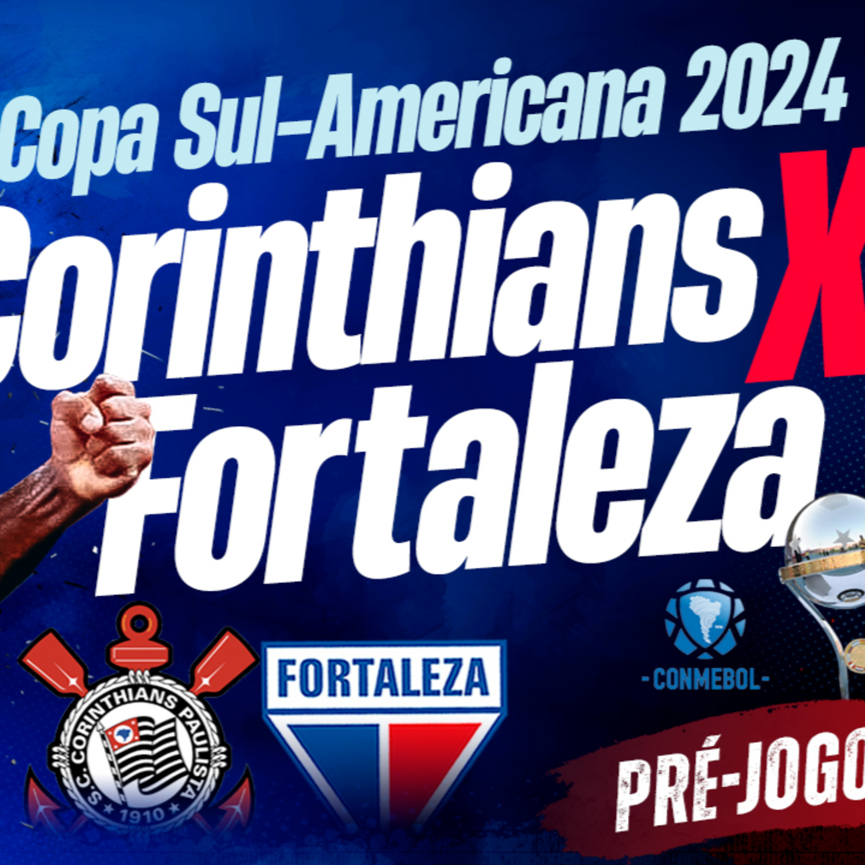  #T3E166 - PRÉ JOGO DE SULA - CORINTHIANS X FORTALEZA - QUARTAS(VOLTA) episode artwork