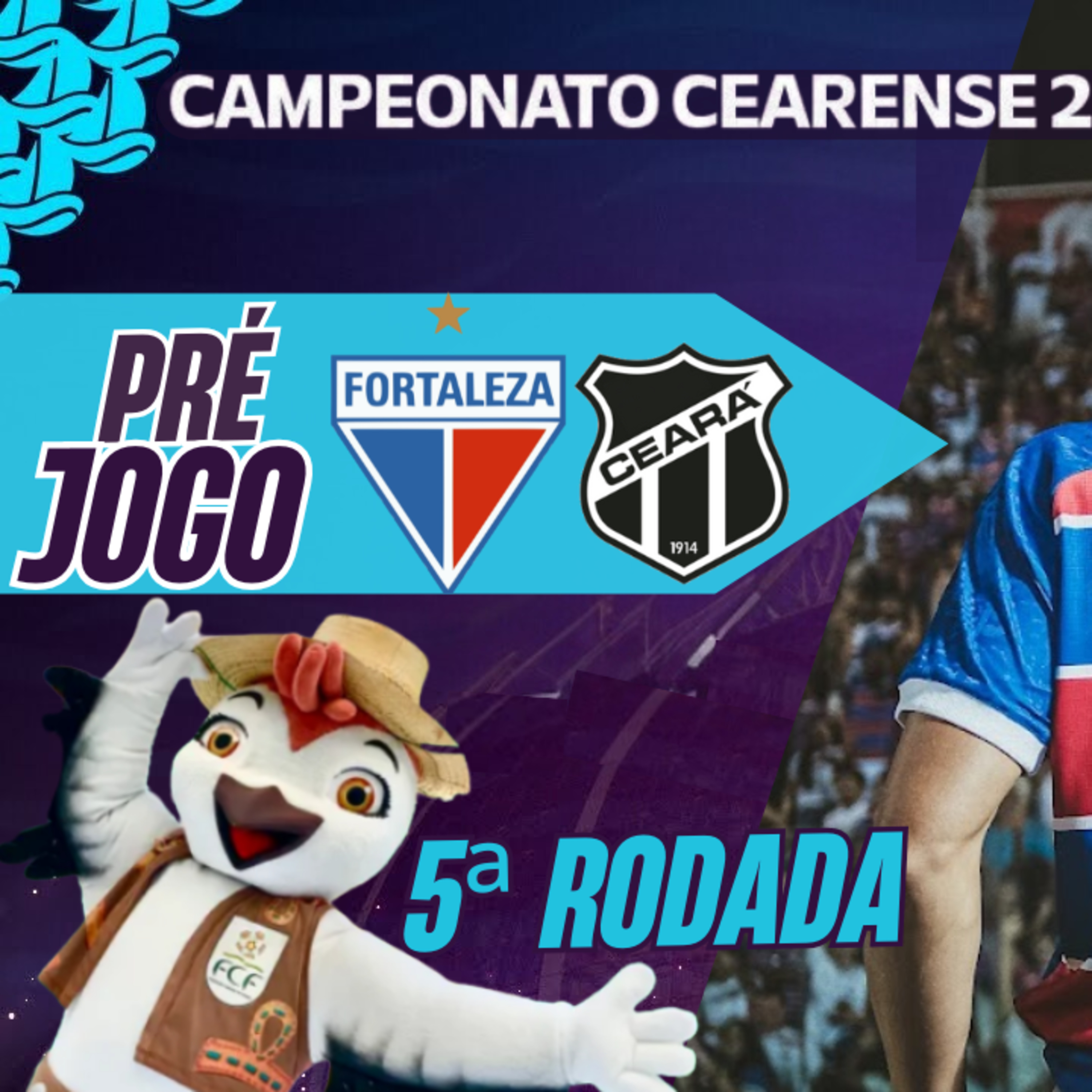 #T4E25 - PRÉ JOGO - #FORTALEZA X #CEARÁ - 5ª RODADA - CEARENSE25 episode artwork