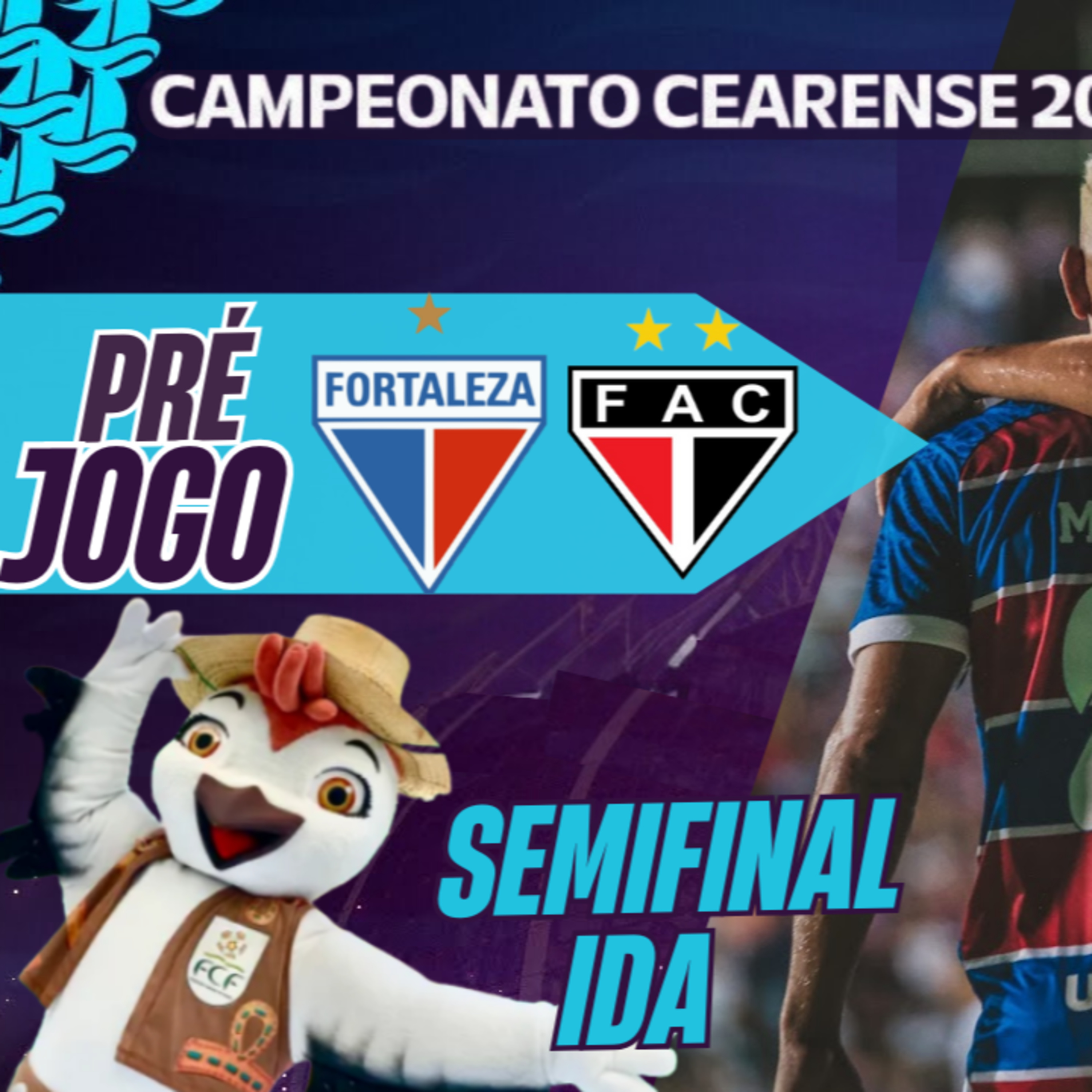 #T4E35 - PRÉ JOGO - #FERROVIÁRIO X #FORTALEZA - SEMIFINAL IDA - CEARENSE25 episode artwork