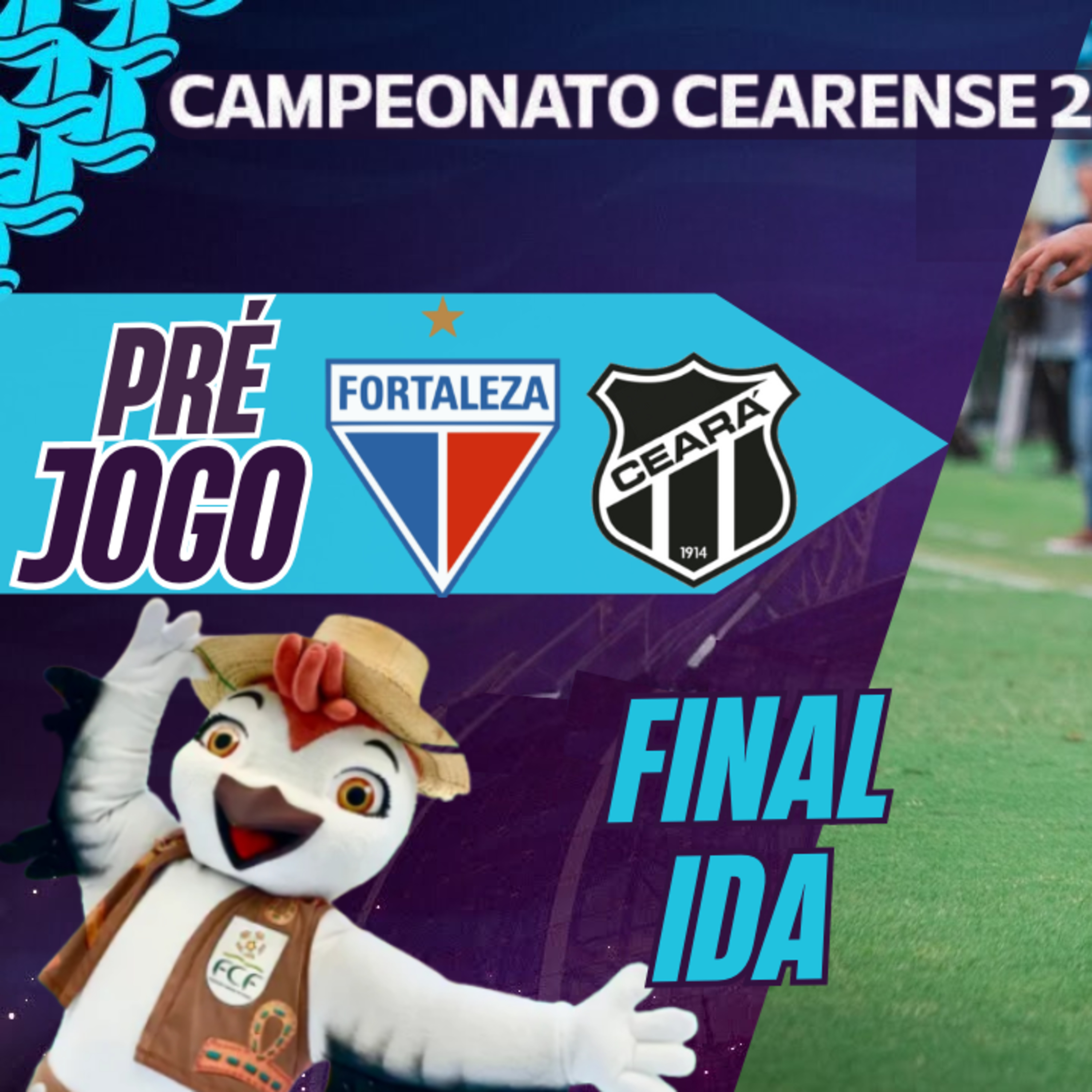  #T4E46 - PRÉ JOGO - #FORTALEZA X #CEARÁ - FINAL IDA - CEARENSE25 episode artwork