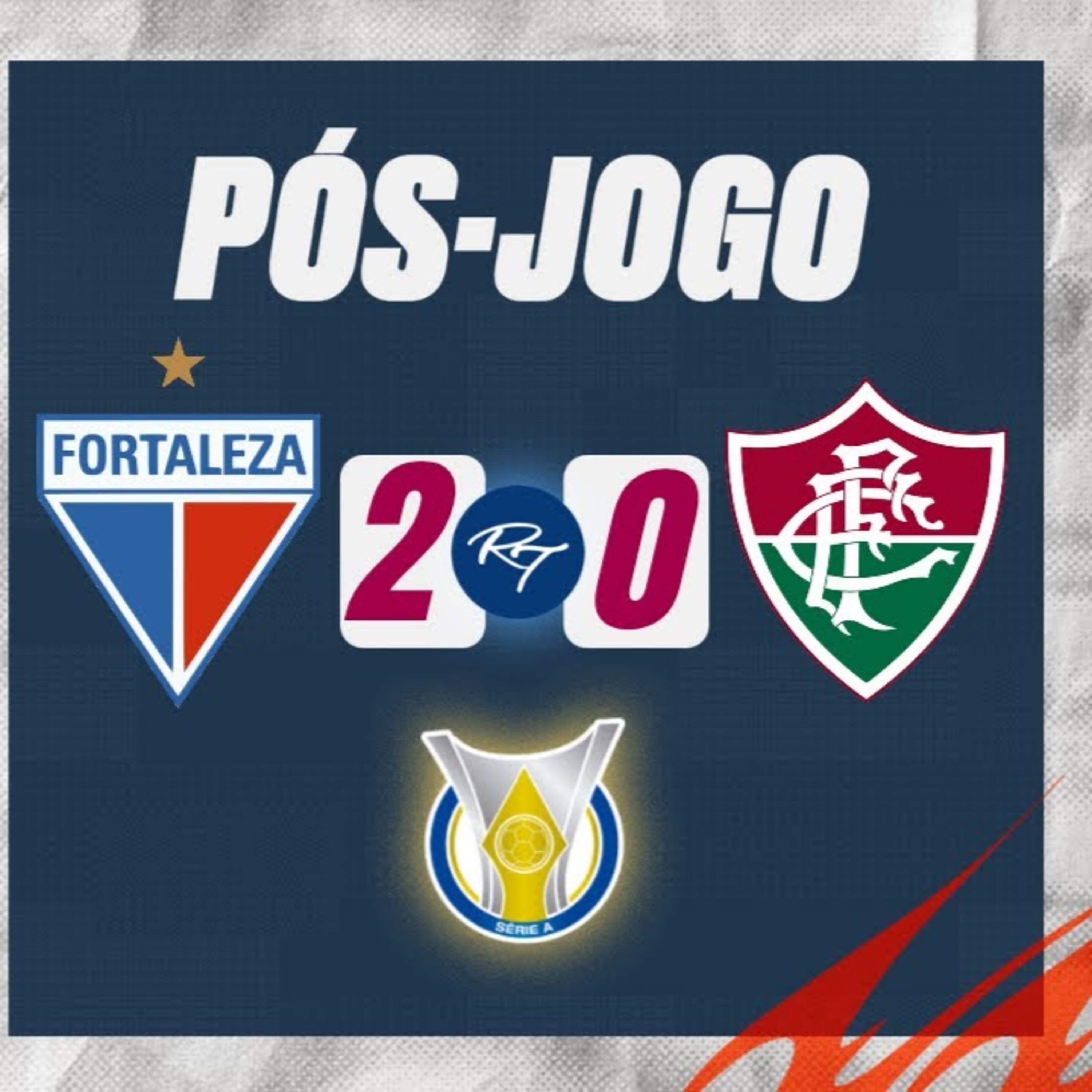 #T4E58 - PÓS JOGO - #FORTALEZA 2X0 #FLUMINENSE - 1ª RODADA #BR25 episode artwork