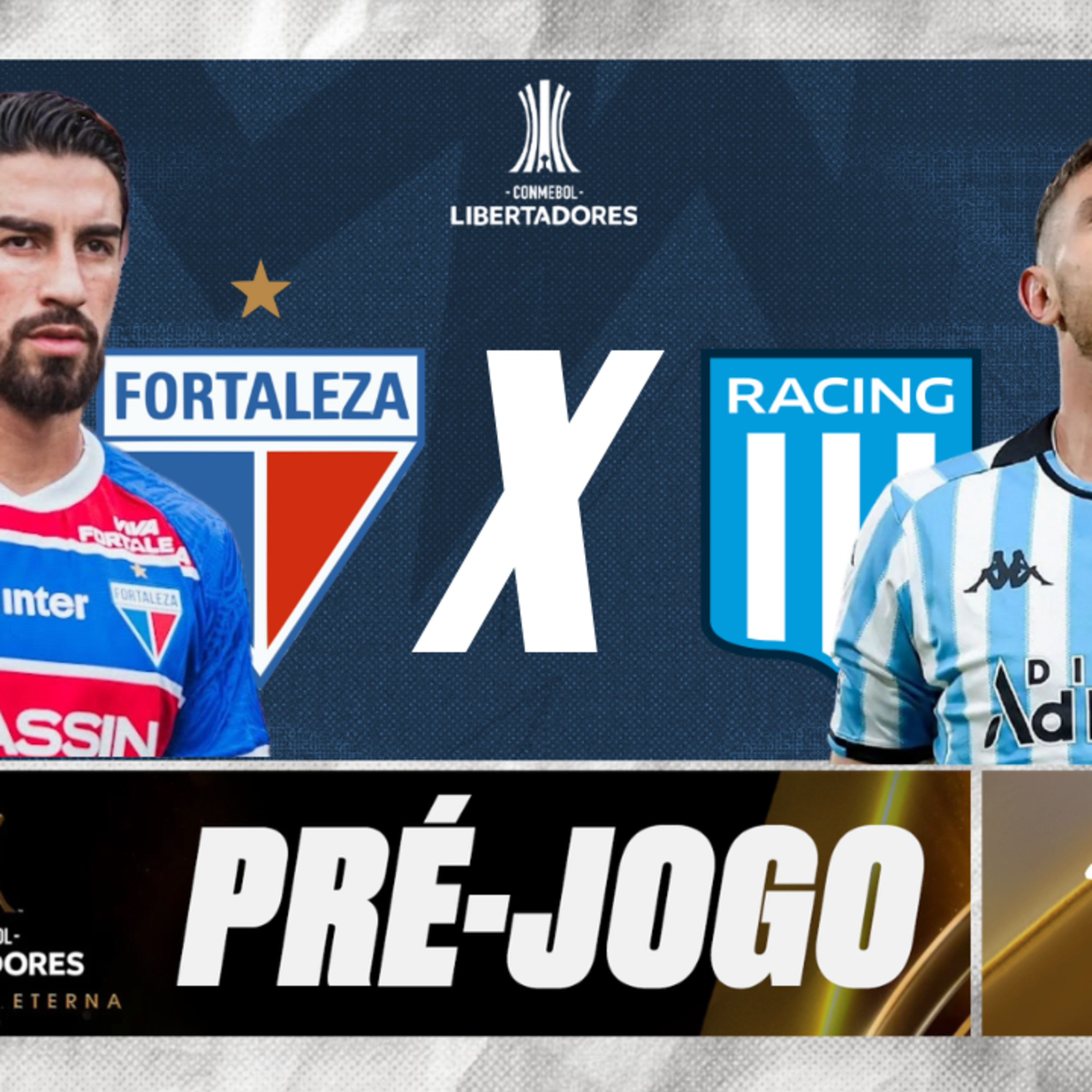 #T4E60 - AGORA É #LIBERTADORES - PRÉ JOGO - #FORTALEZA X #RACING. episode artwork